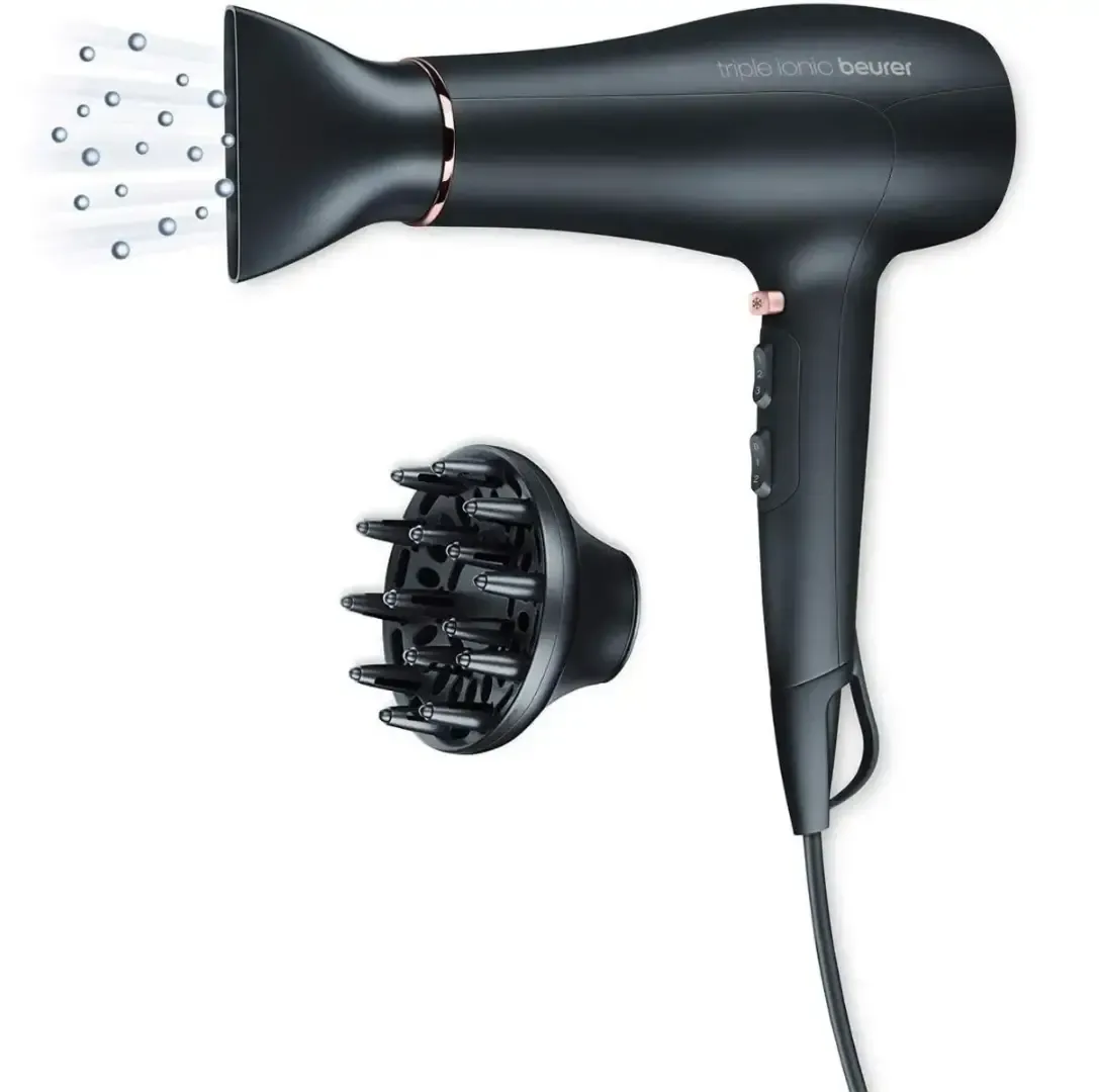 Sèche cheveux Beurer 2200w avec diffuseur de volume