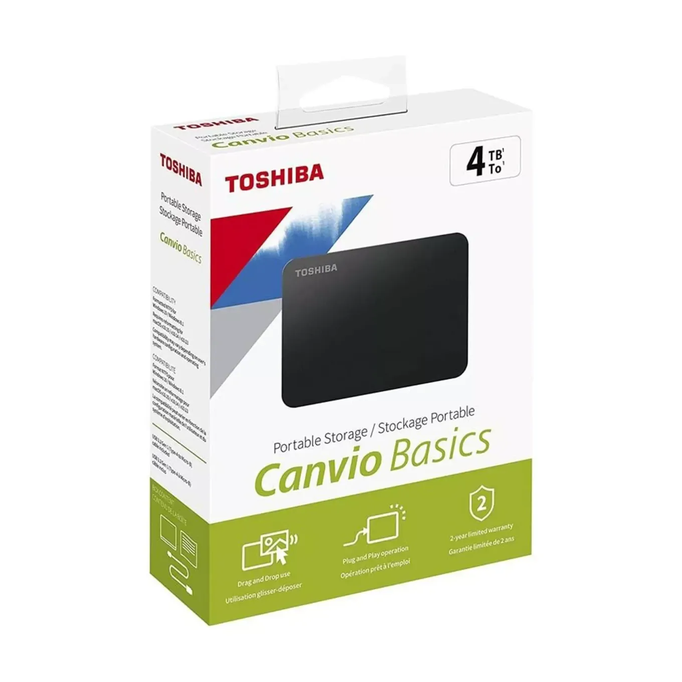 Disque dur externe Canvio Partner 4 TB Noir