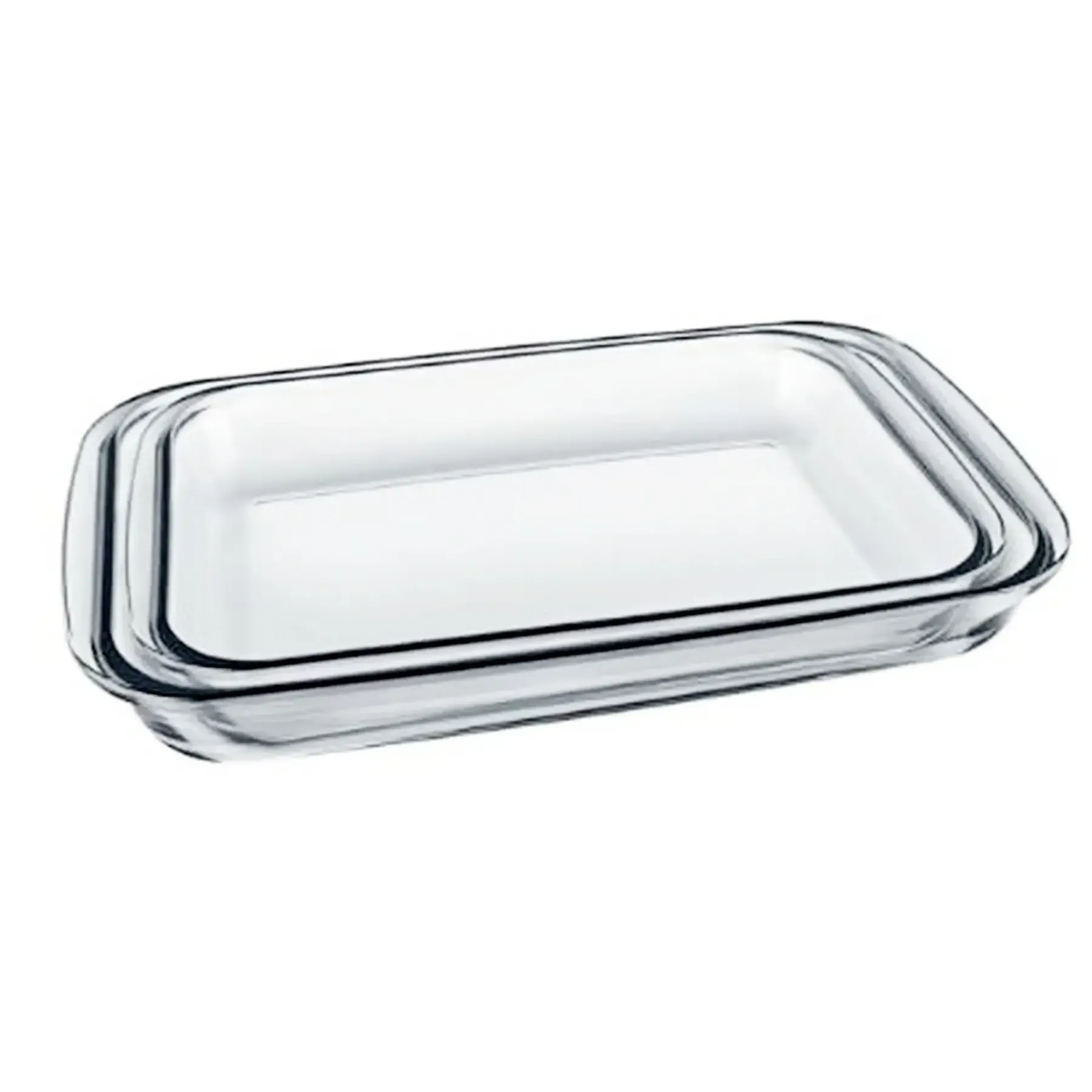 Lot de 2 plats à four rectangulaires