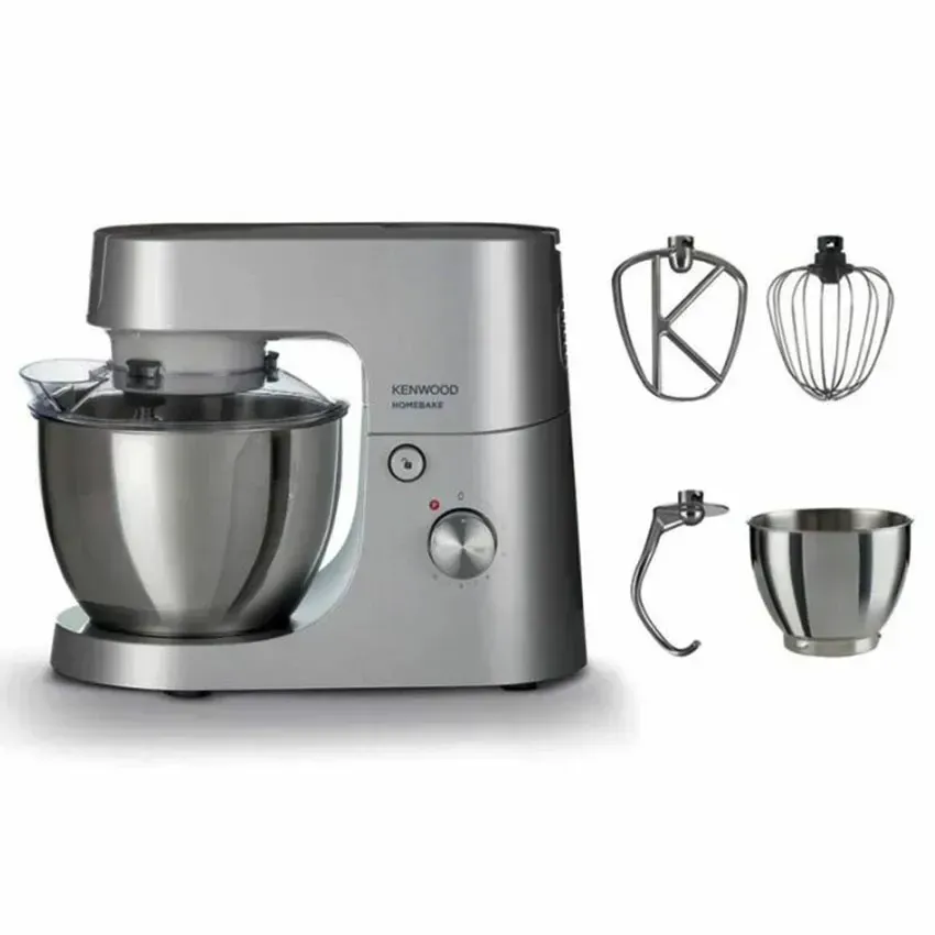 Robot pétrin 5L multifonctions 1400W Silver