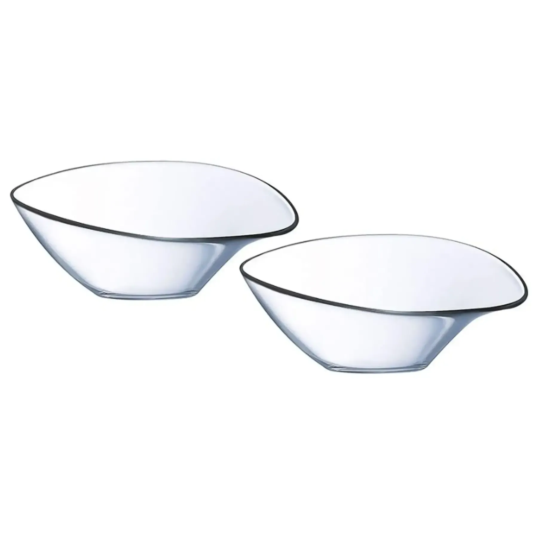 Lot de 2 coupelles transparentes Ø15cm Selection LUMINARC