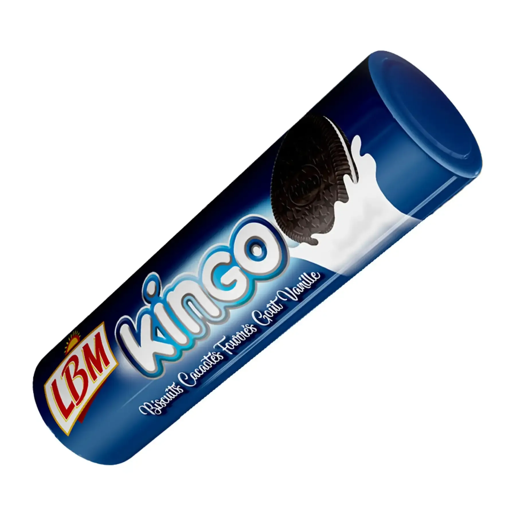 Biscuits fourrés cacao vanille kingo