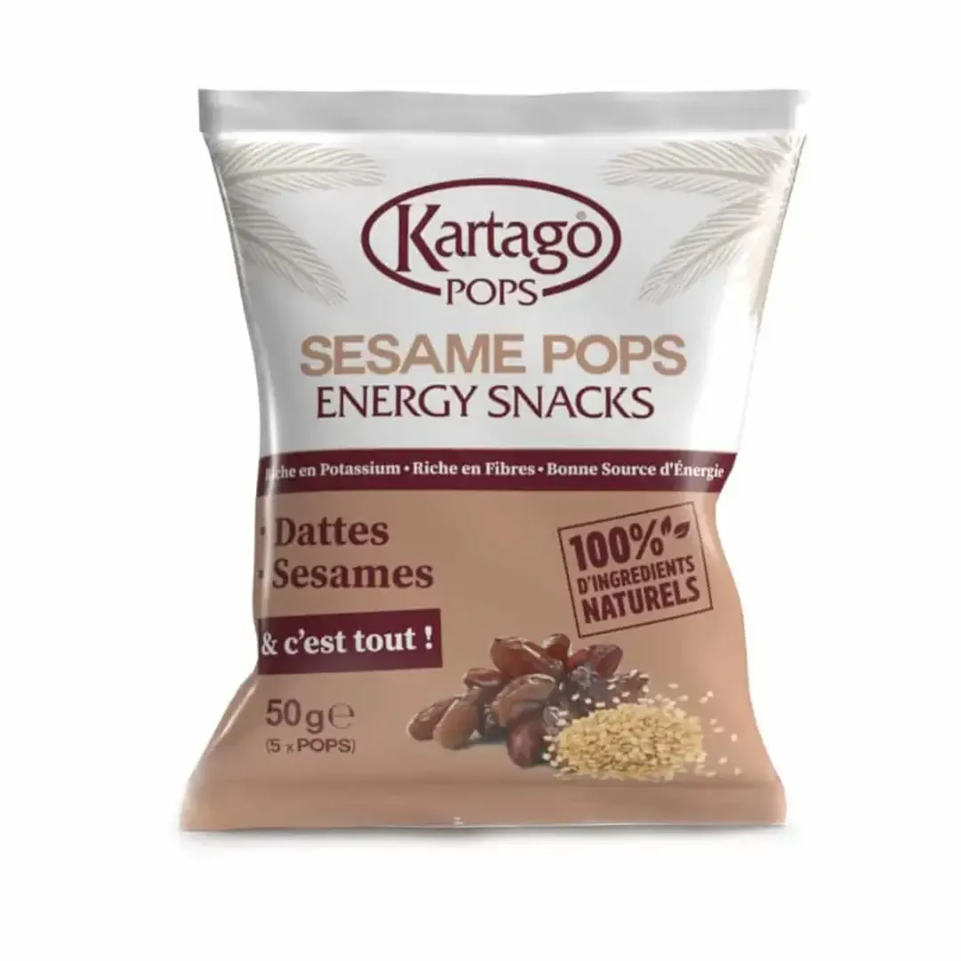 Dattes aux sésames Pops