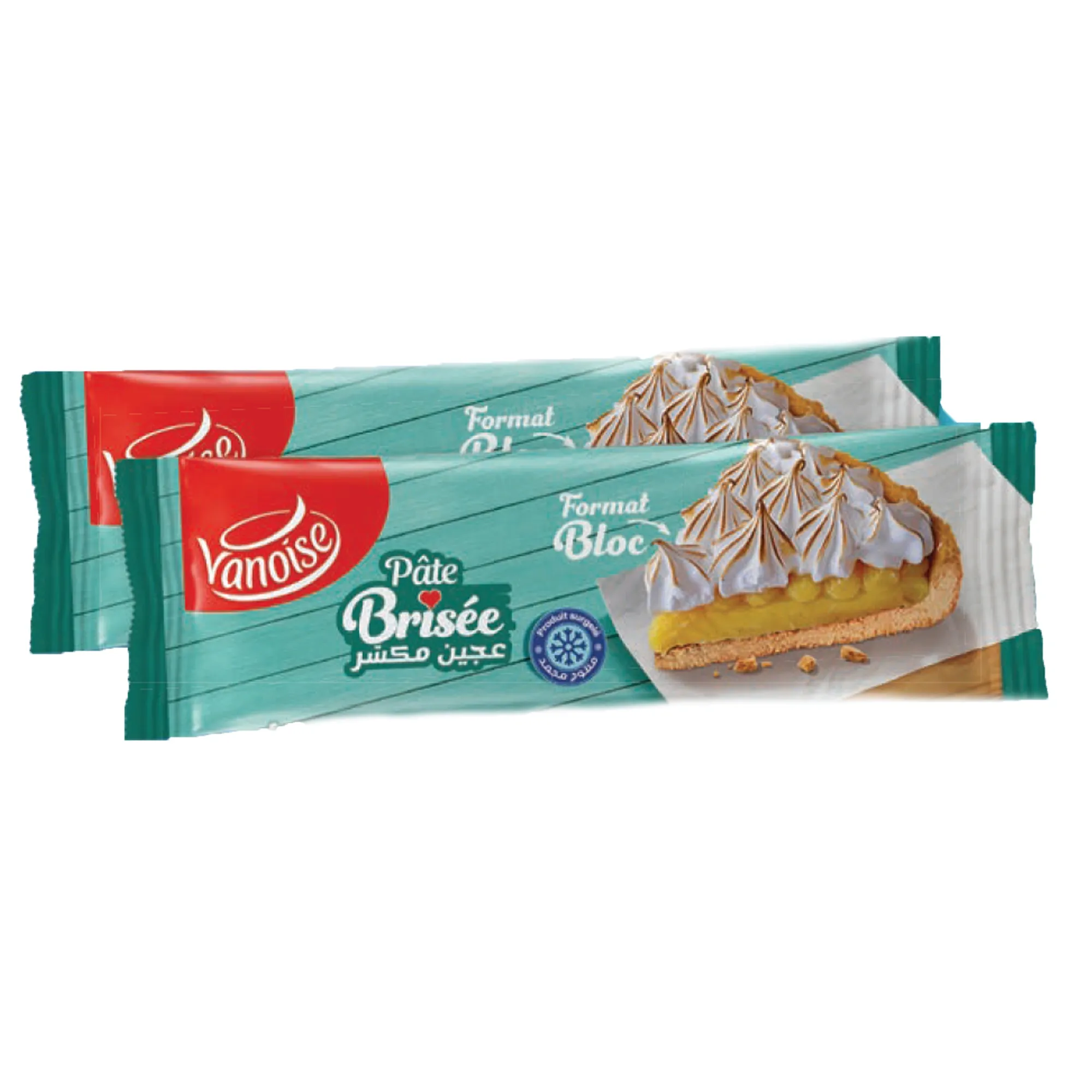 Pates brisée surgelée slice