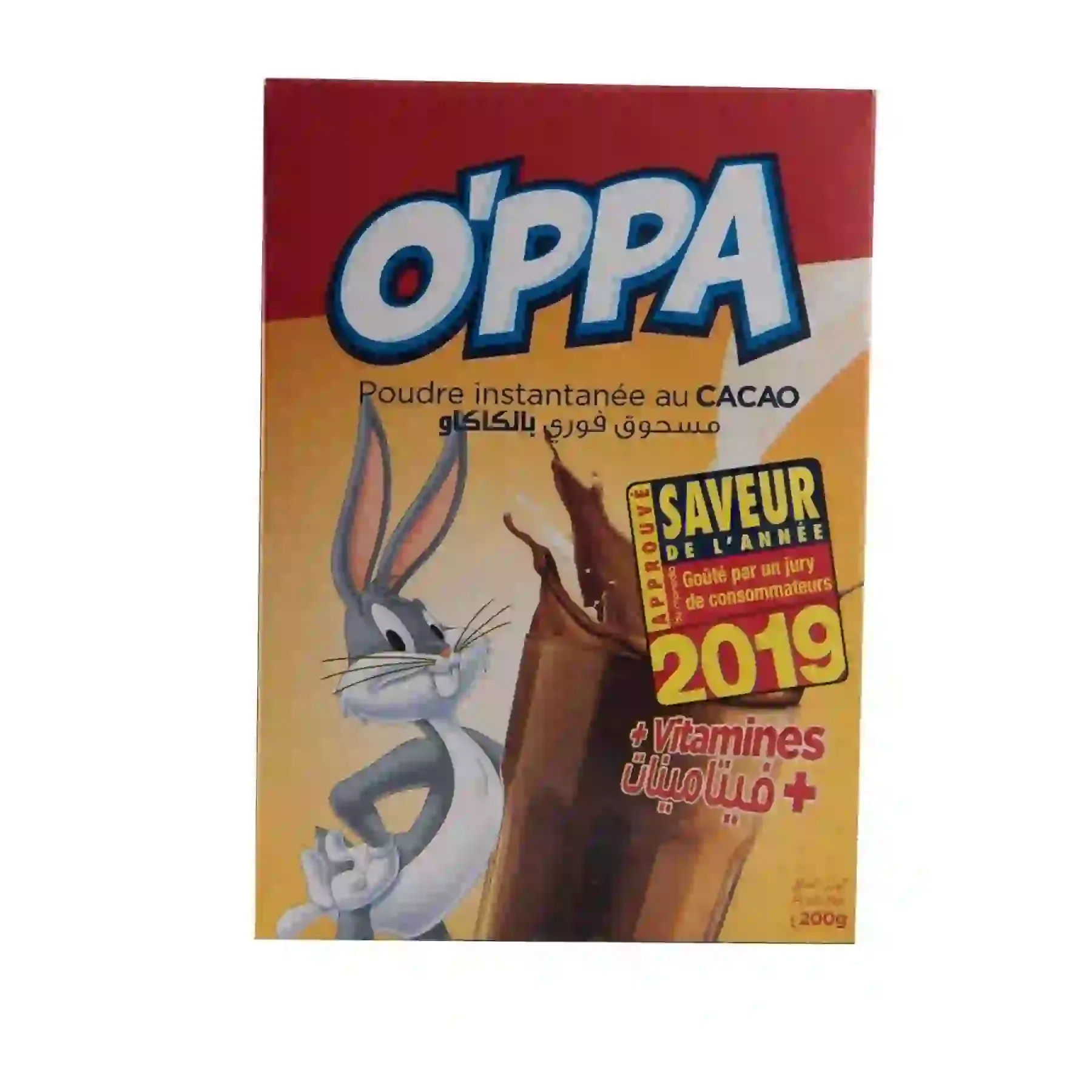 Chocolat en poudre instantané au cacao