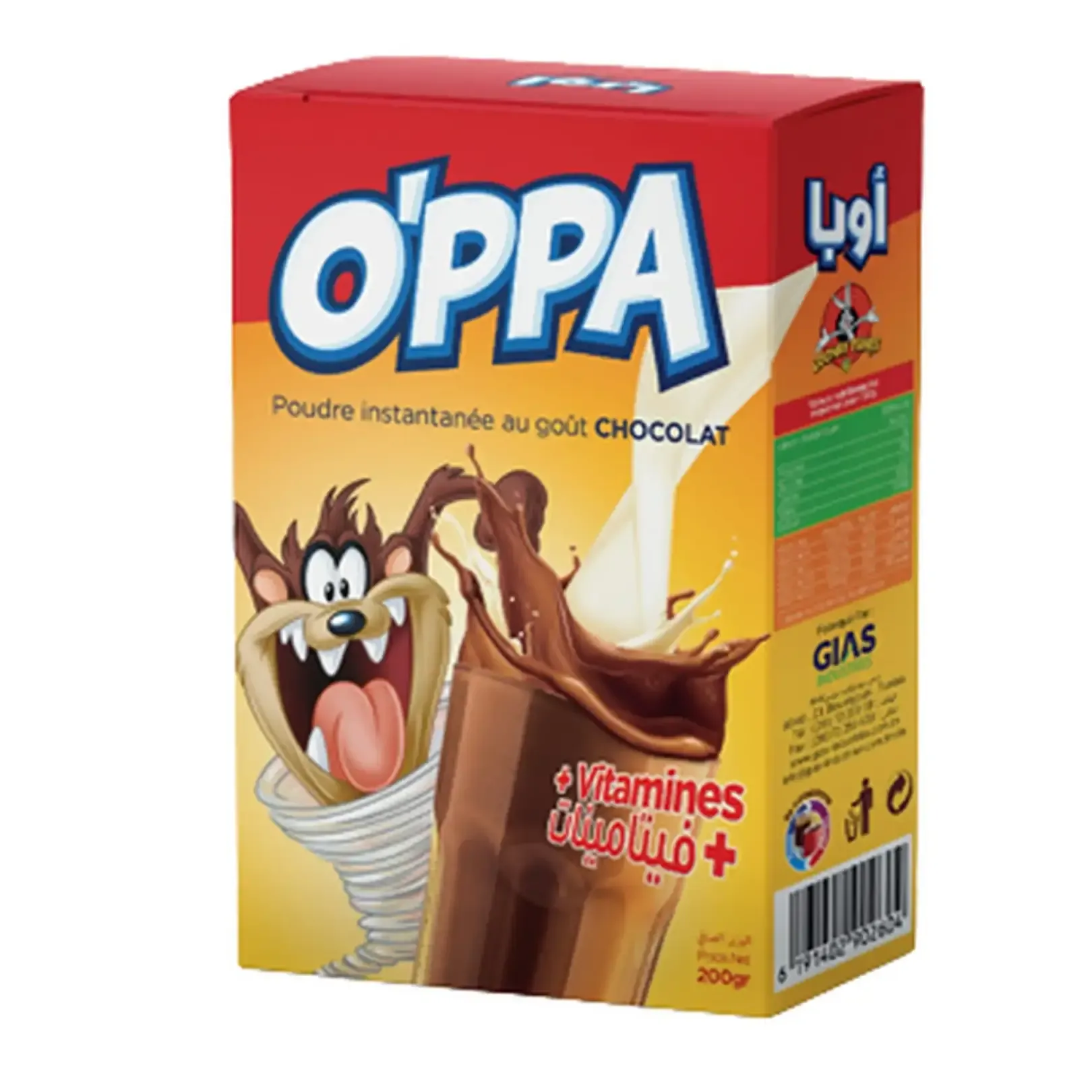 Chocolat en poudre instantané