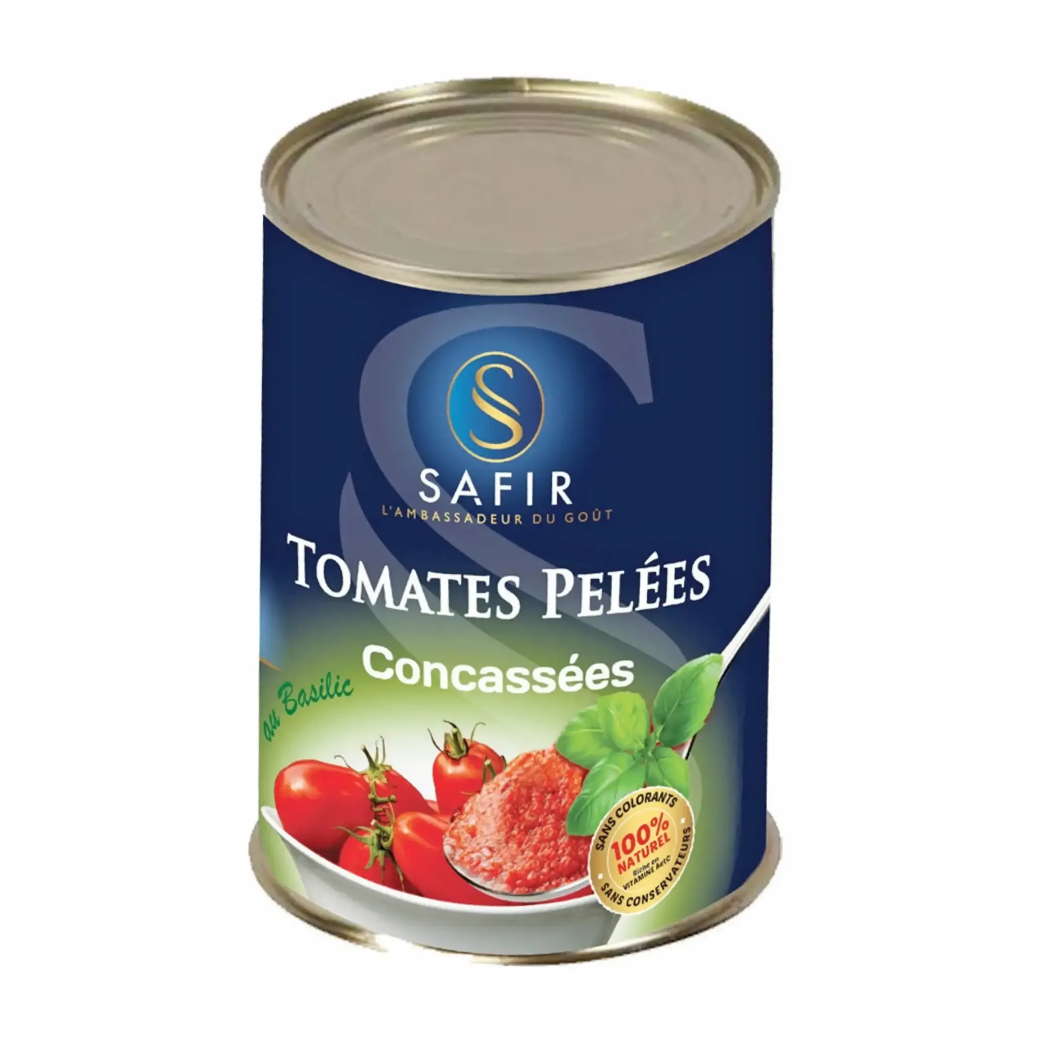 Tomates pelées concassées