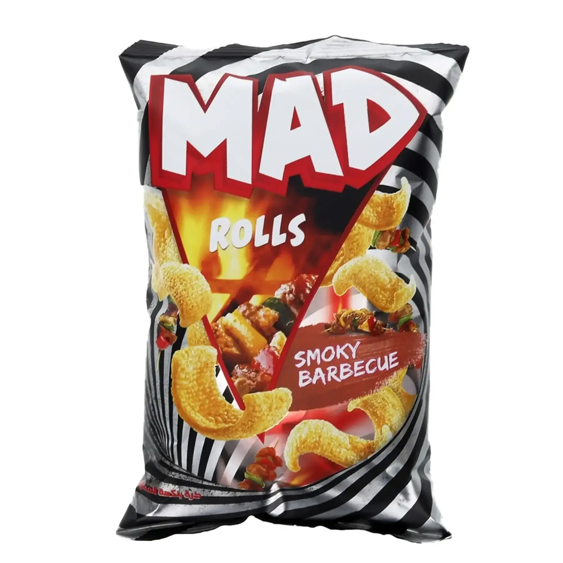 Chips de pomme de terre rolls smoky barbecue