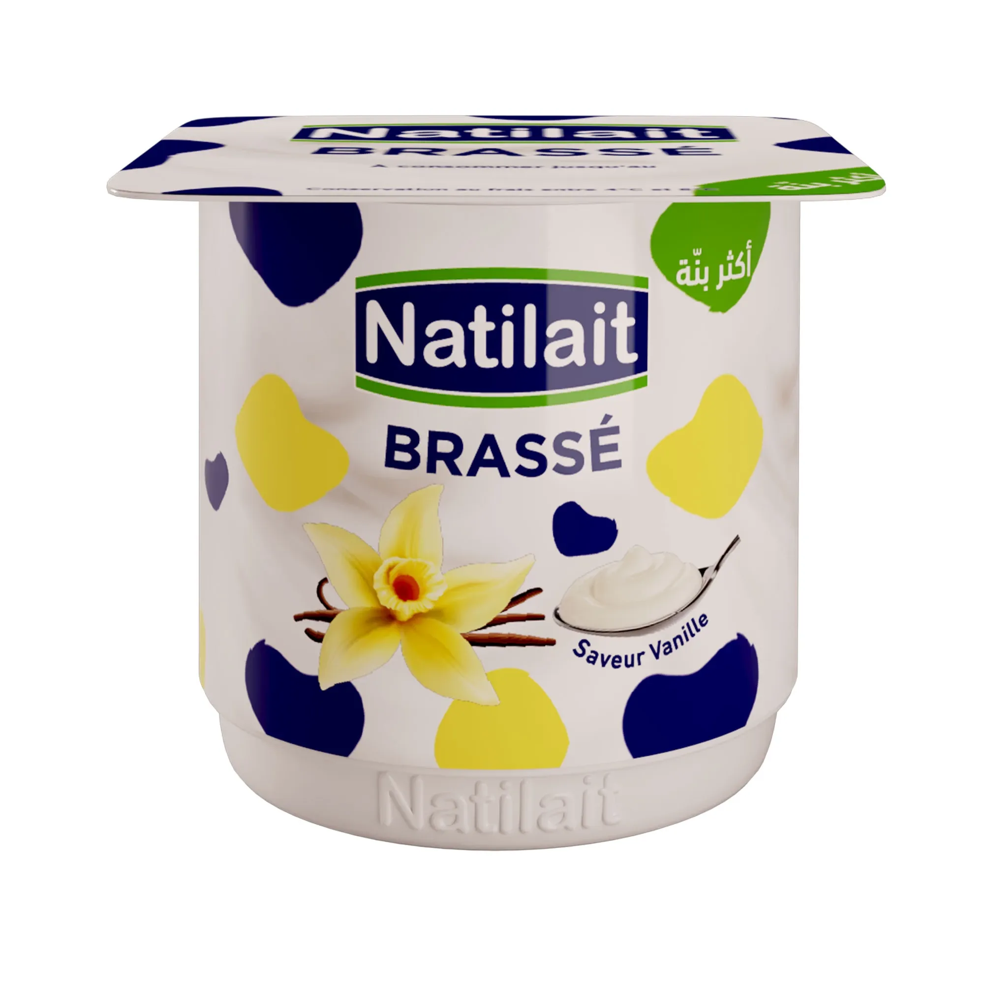 Yaourt brassé à la vanille