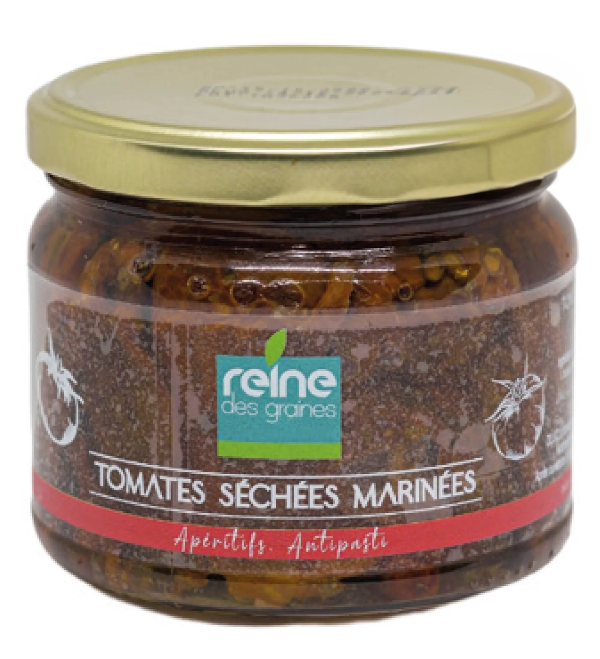 Tomates séchées marinées