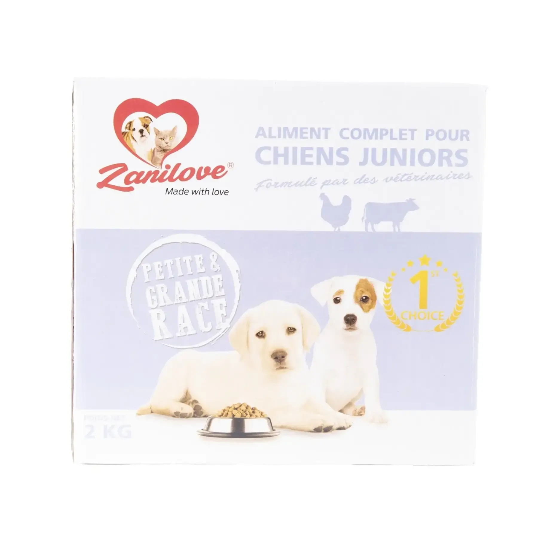 Croquettes chiens juniors