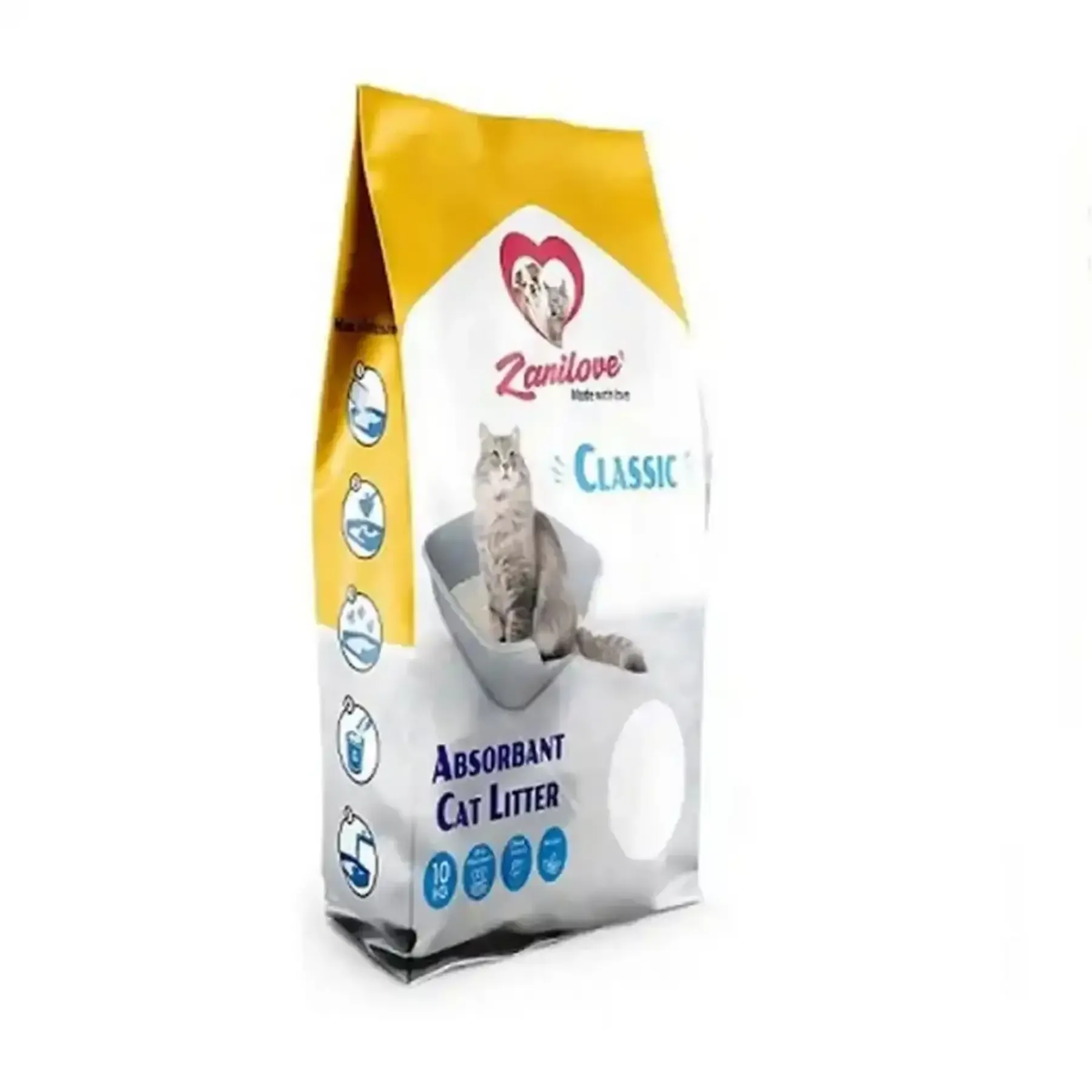 Litière absorbante classique