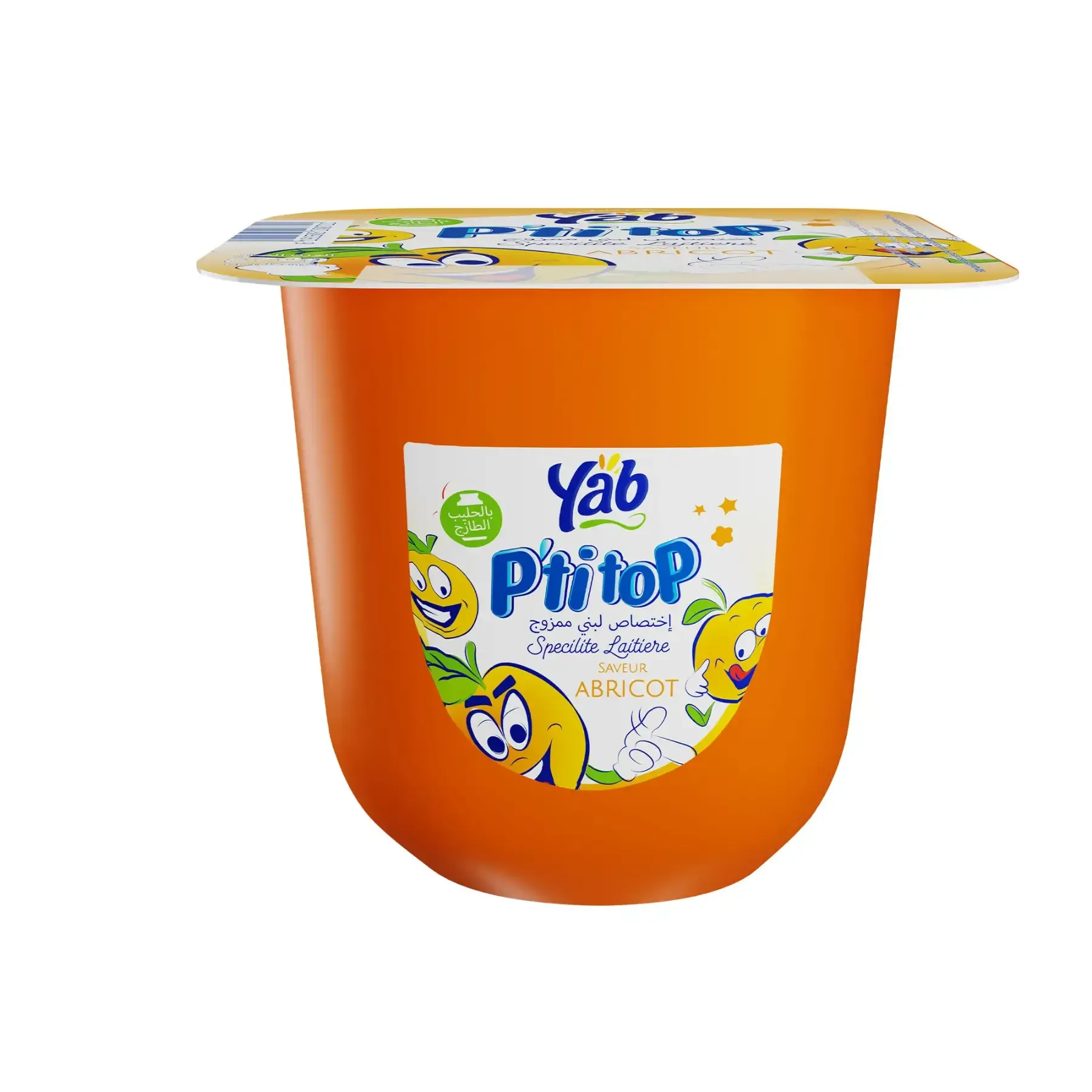 Yaourt brassé abricot Ptit'Top