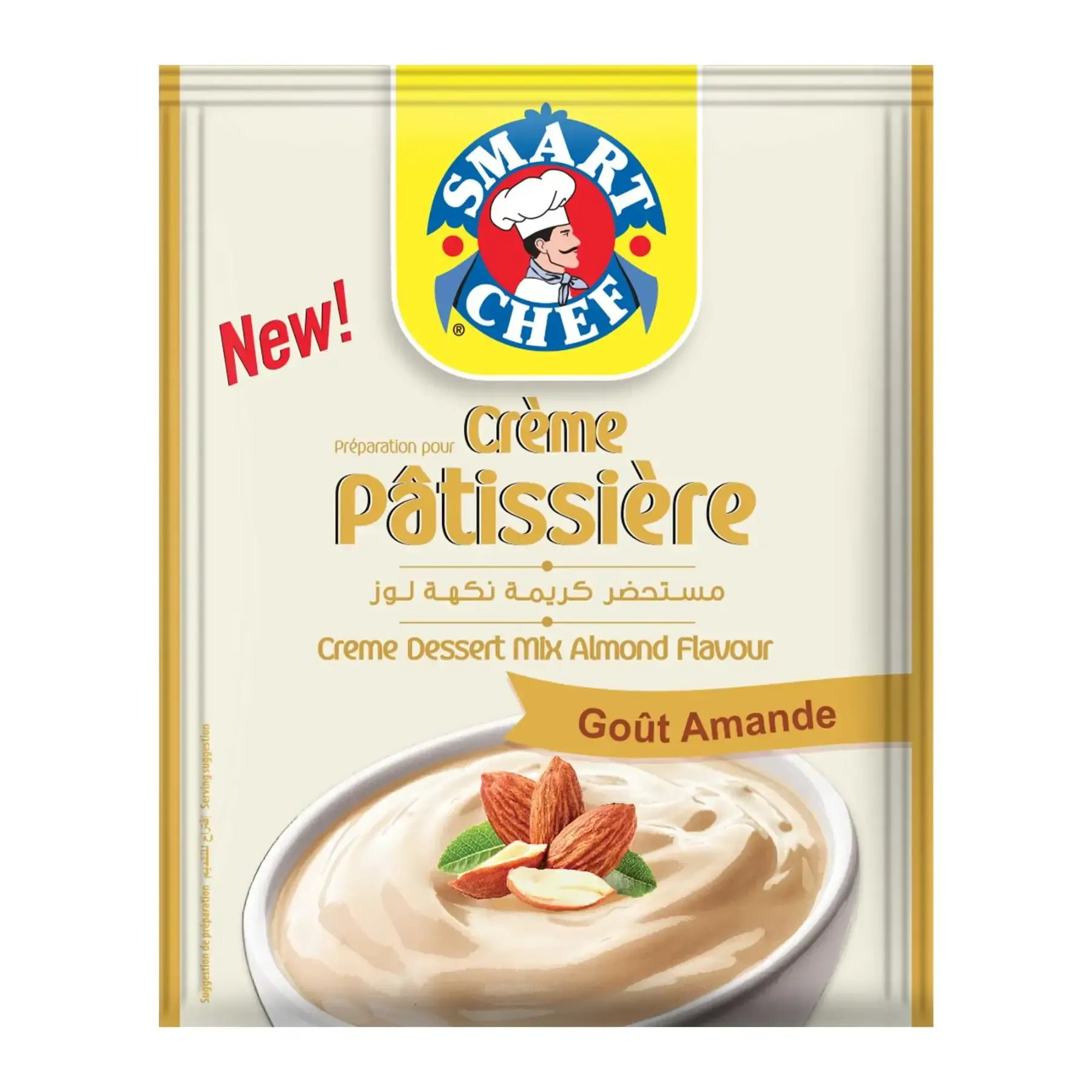 Crème pâtissière amande