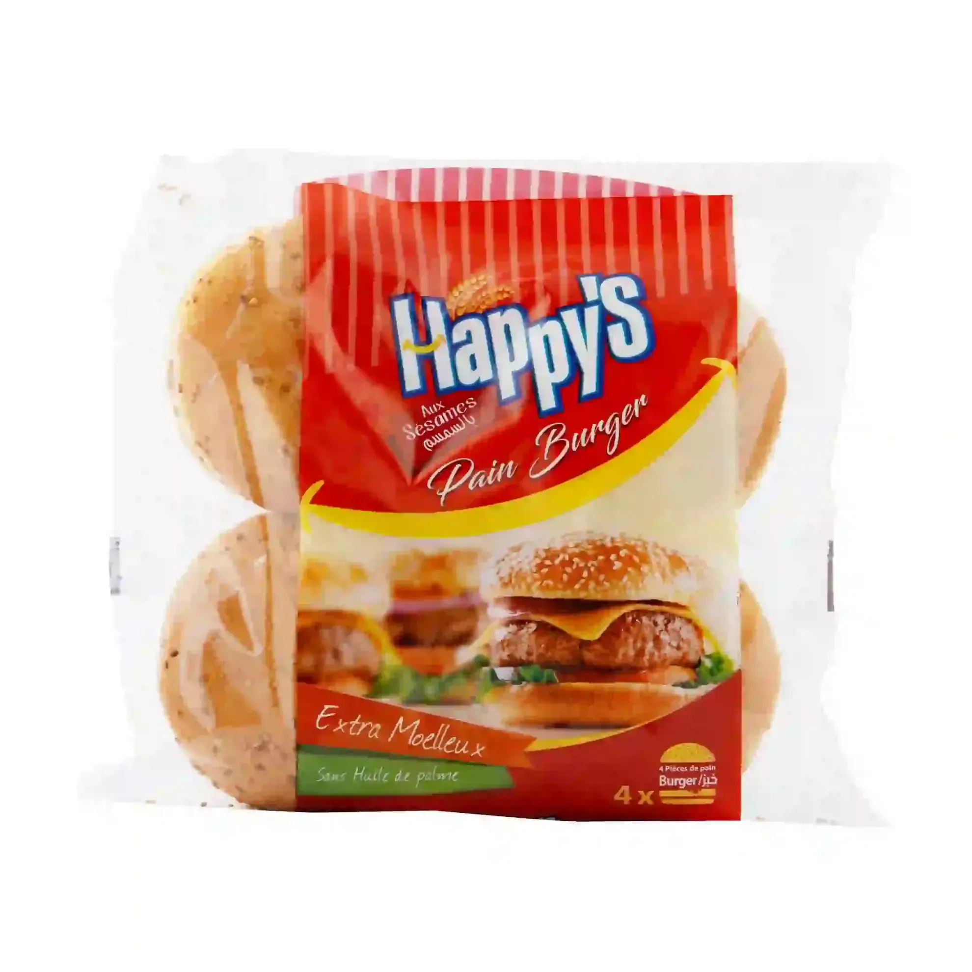Pain burger aux sésames