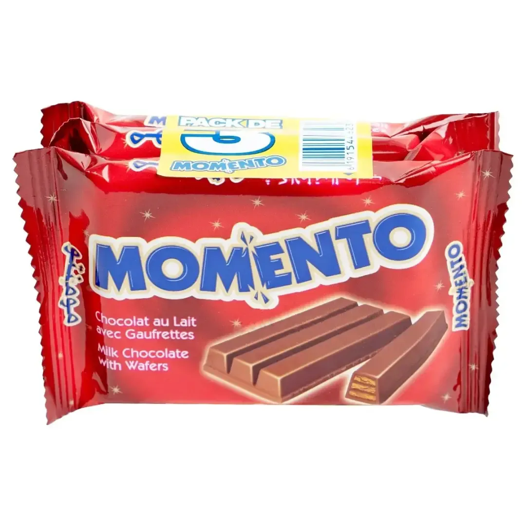 Chocolat barre biscuitée lait & gaufrettes