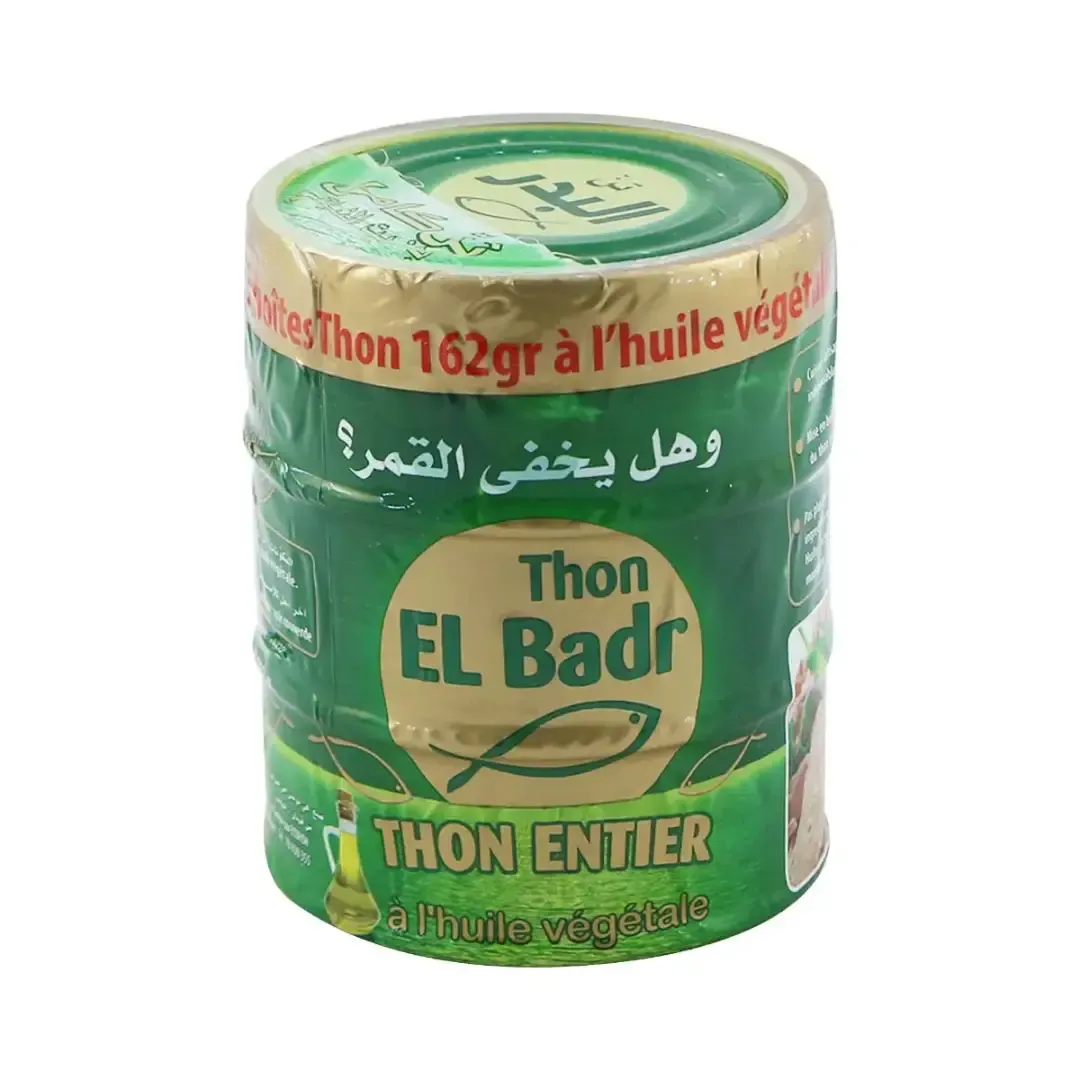 Thon entier à l'huile végétale