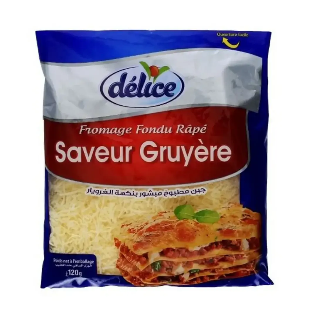 Fromage râpé au gruyère