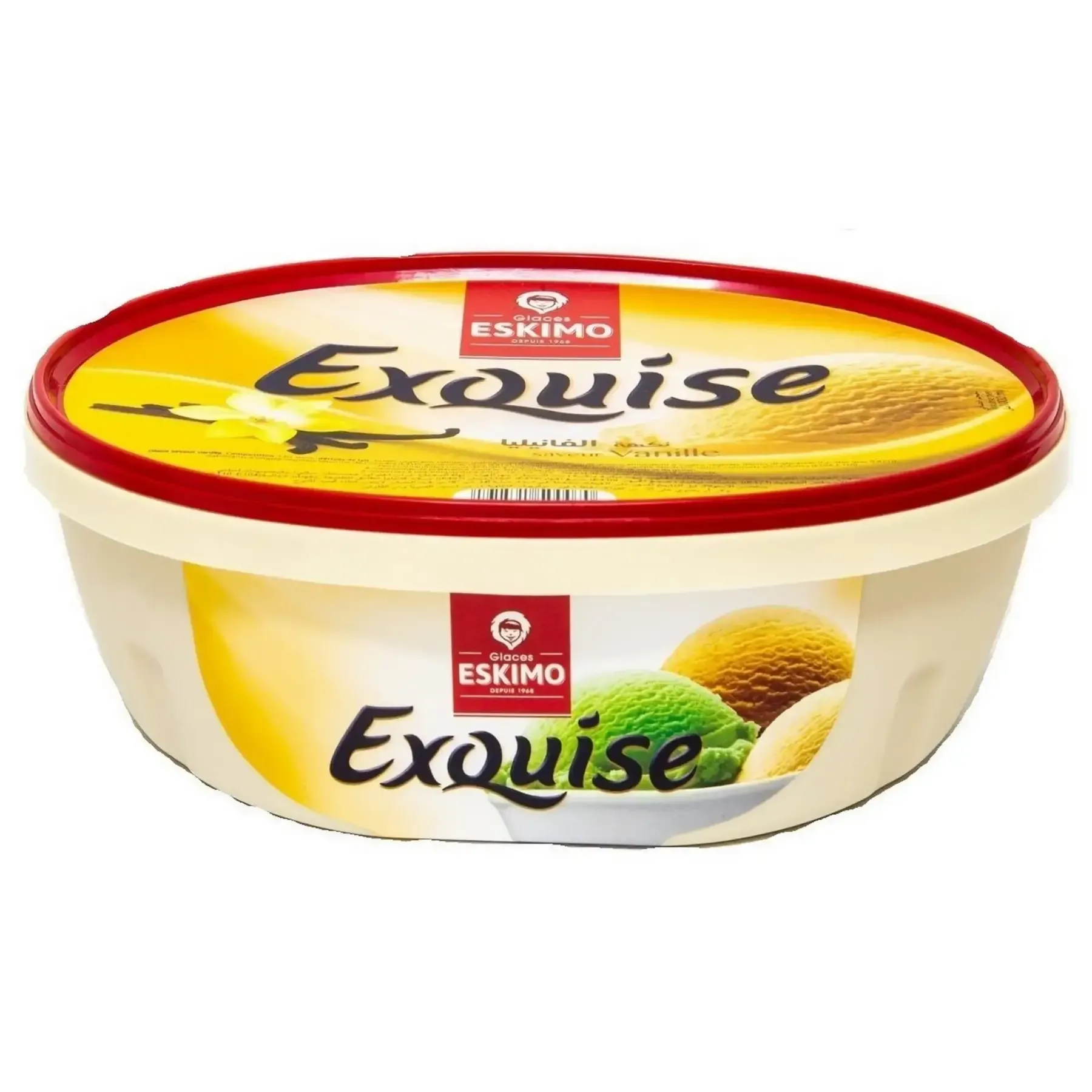 Glace saveur vanille