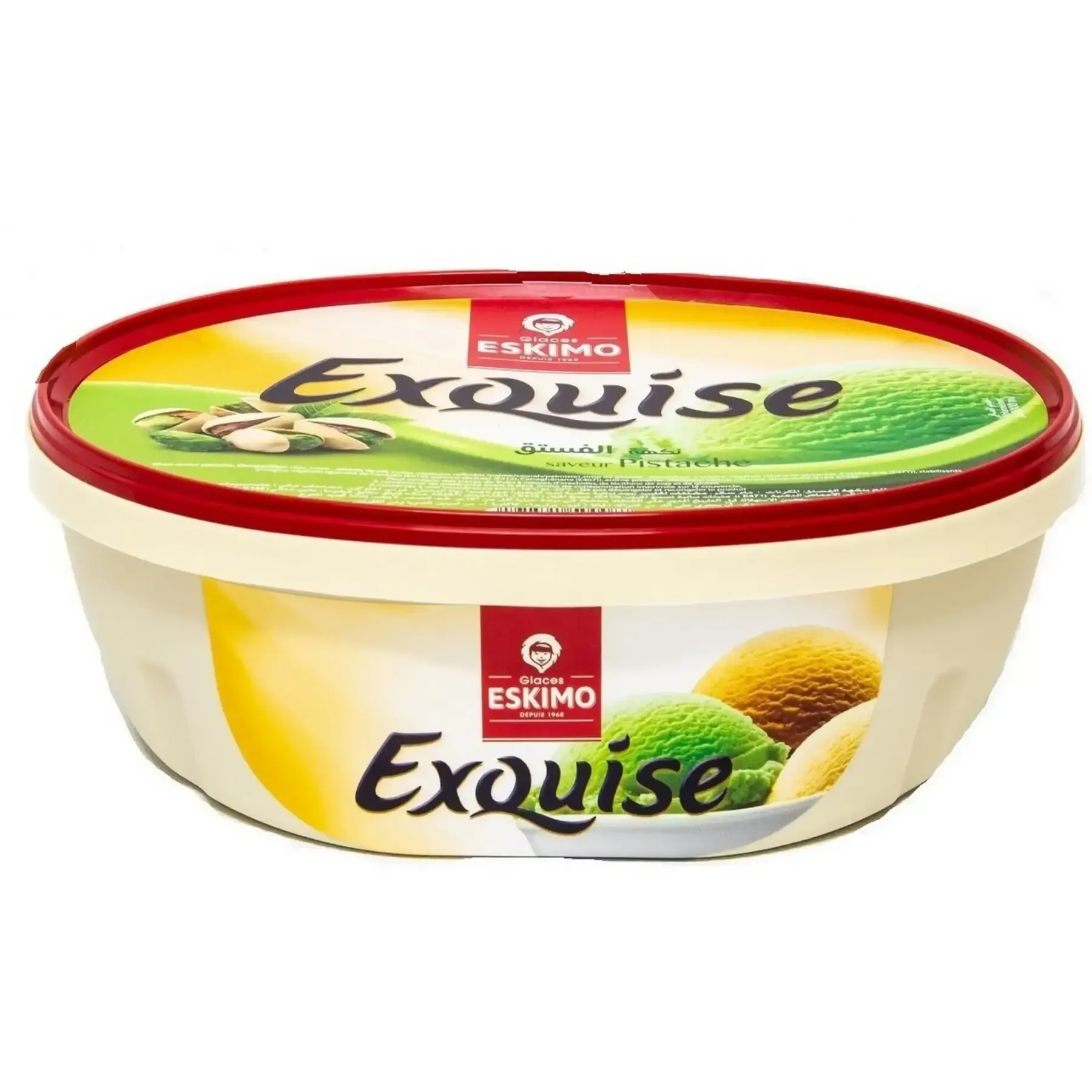 Glace saveur pistache