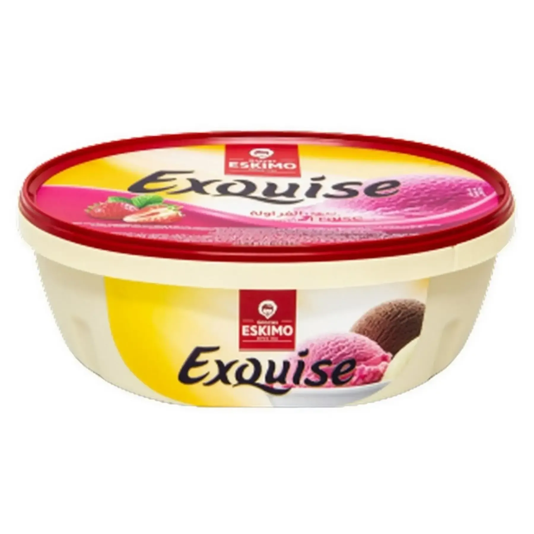 Glace saveur fraise
