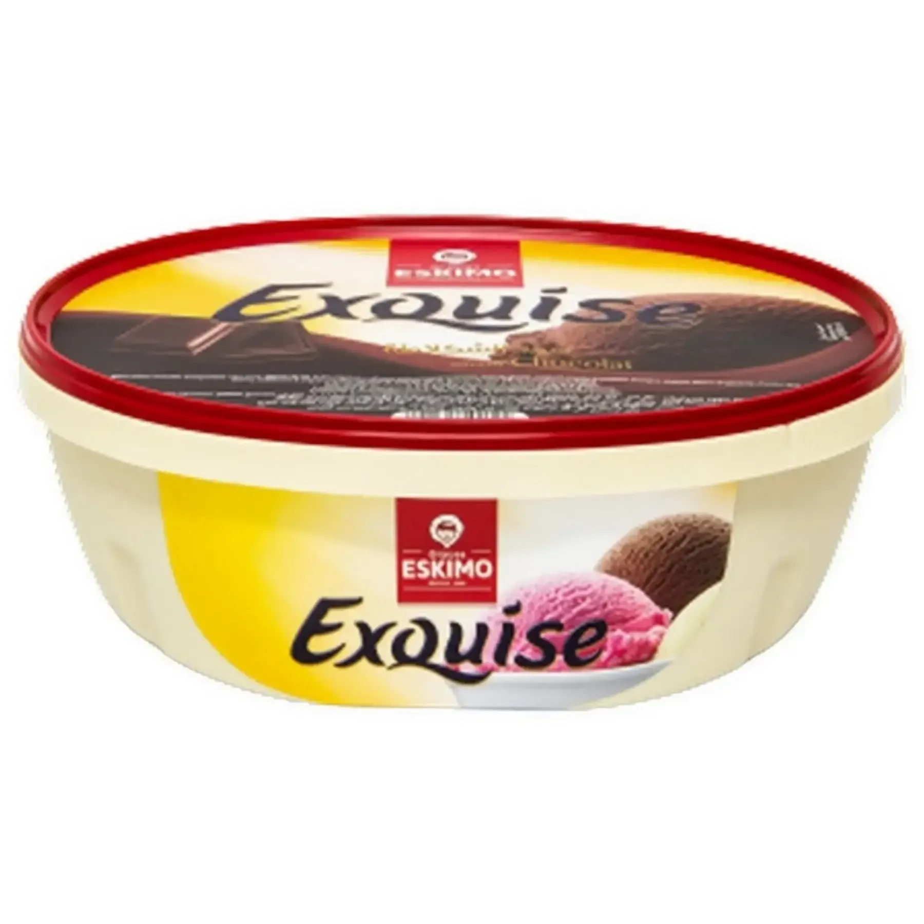 Glace saveur chocolat