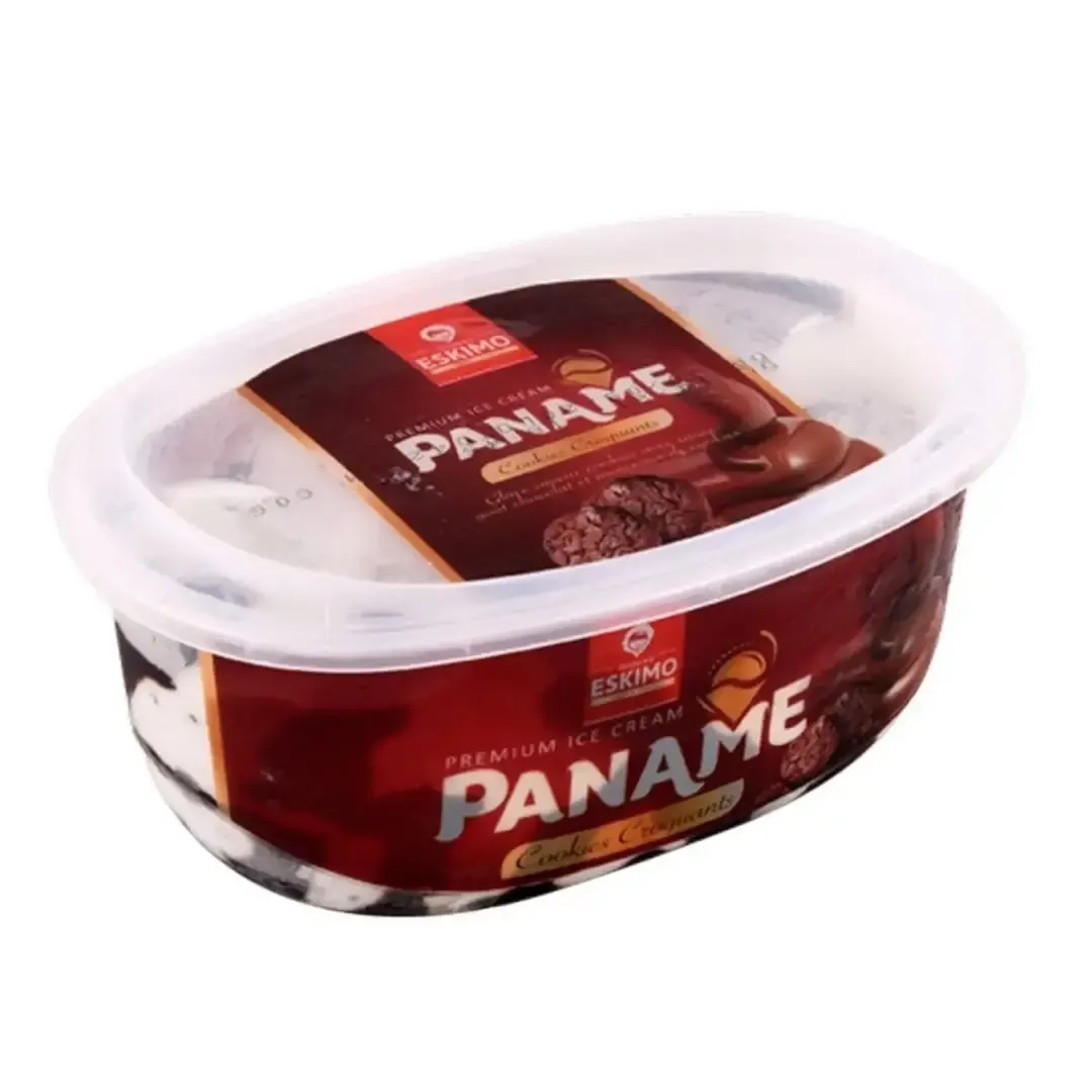 Glace cookies croquant