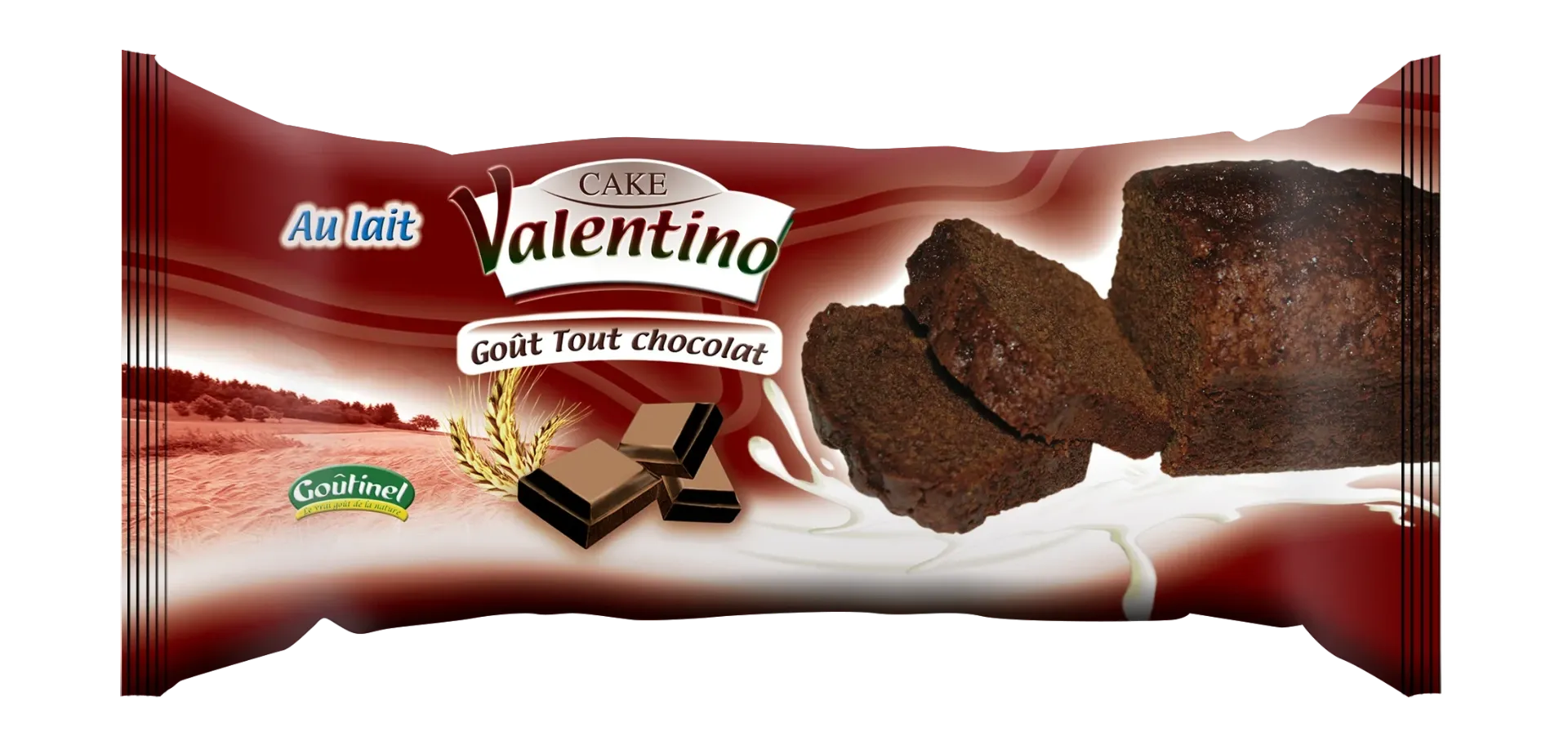 Cake familial tout chocolat Valentino