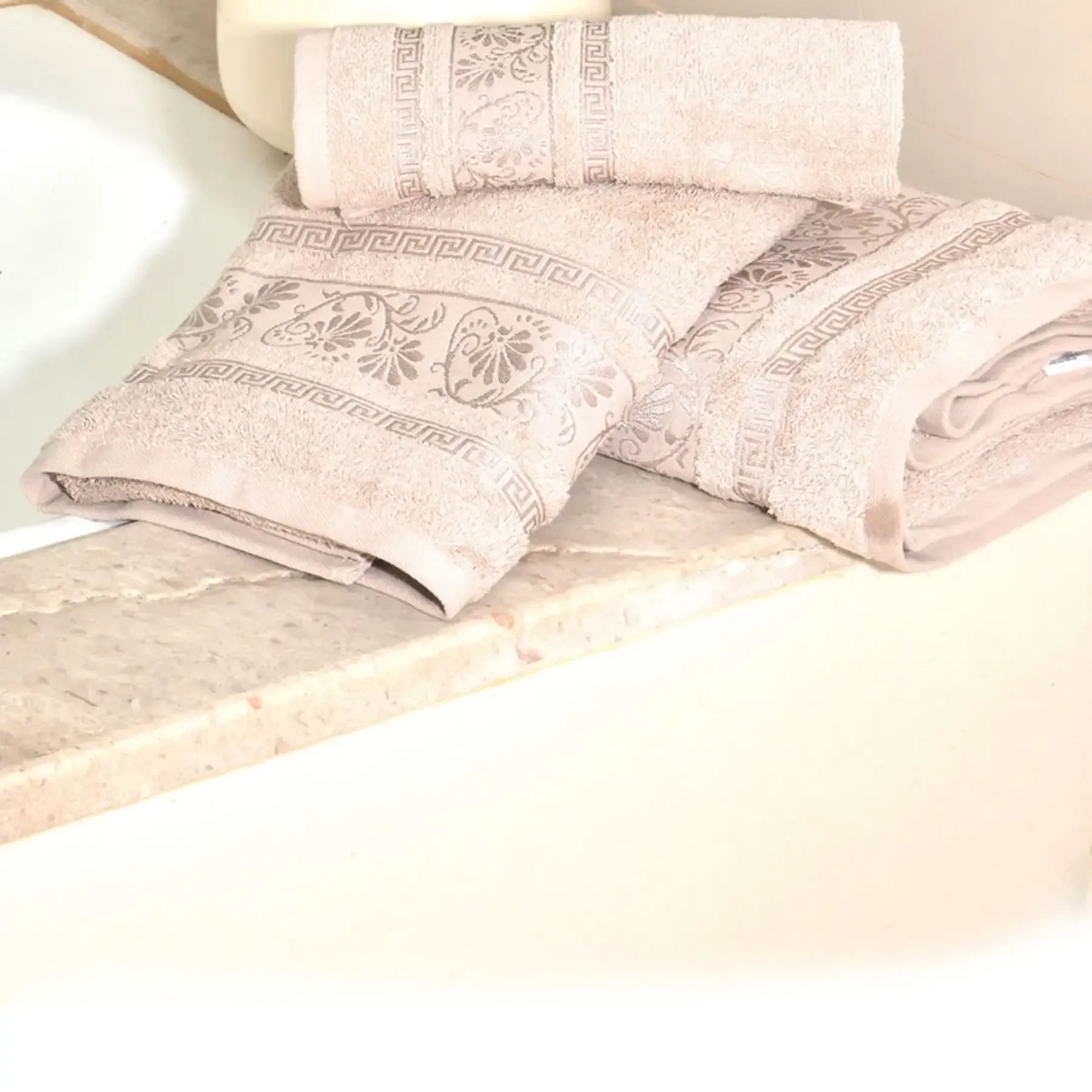 Drap de bain Sensation beige