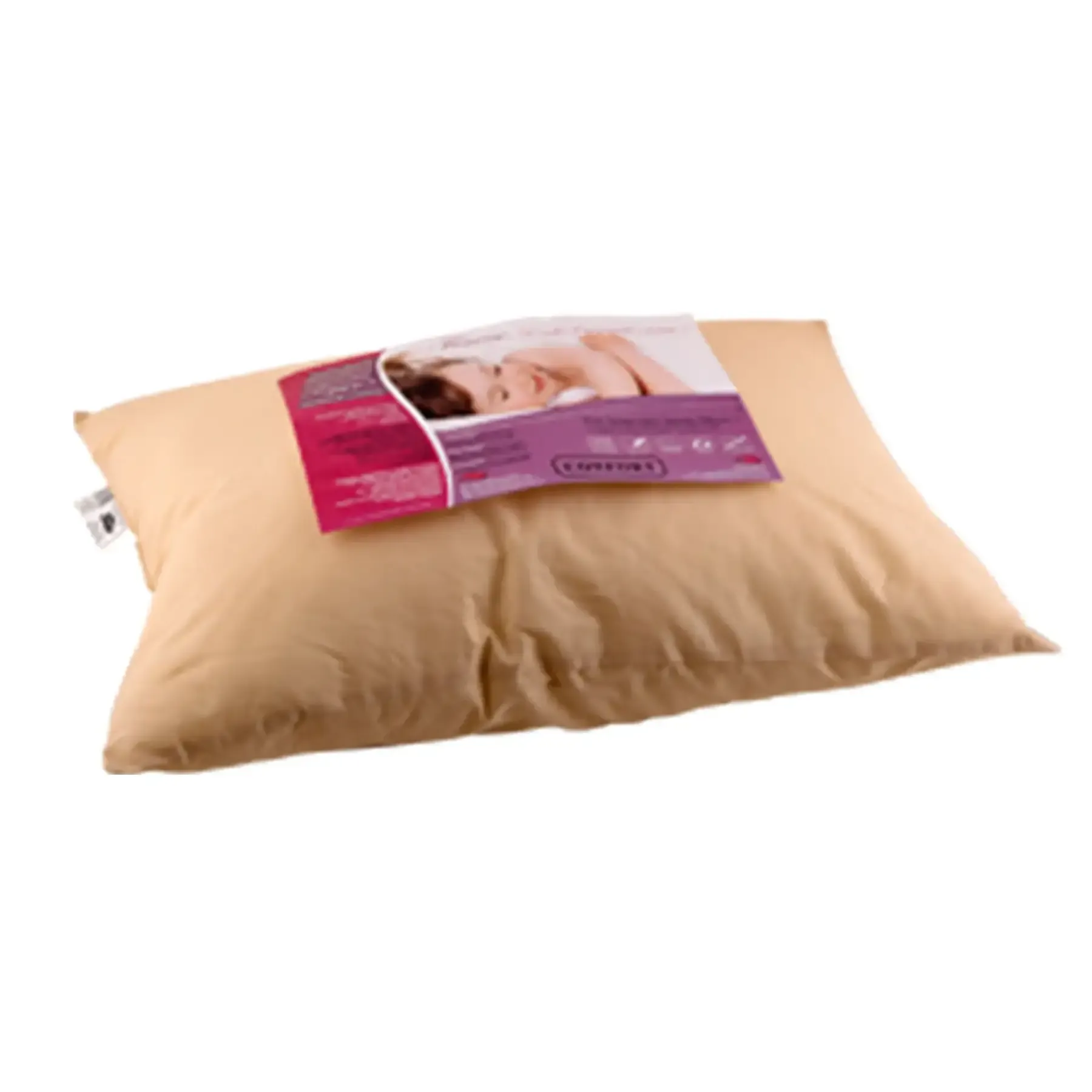 Oreiller confort luxe crème