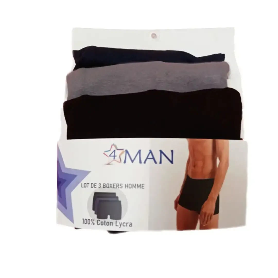 Lot de 3 Boxers homme