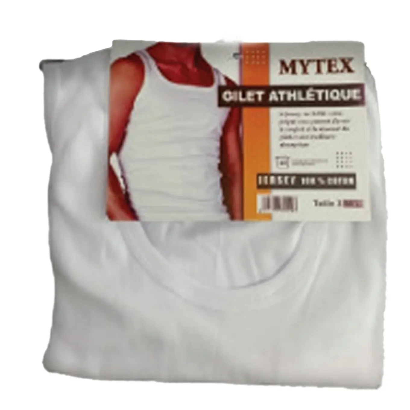 Tricot de corps jersey Blanc