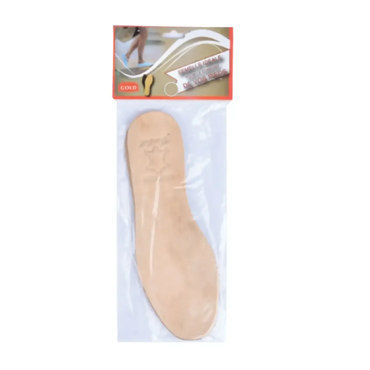 Semelle en cuir pour femme