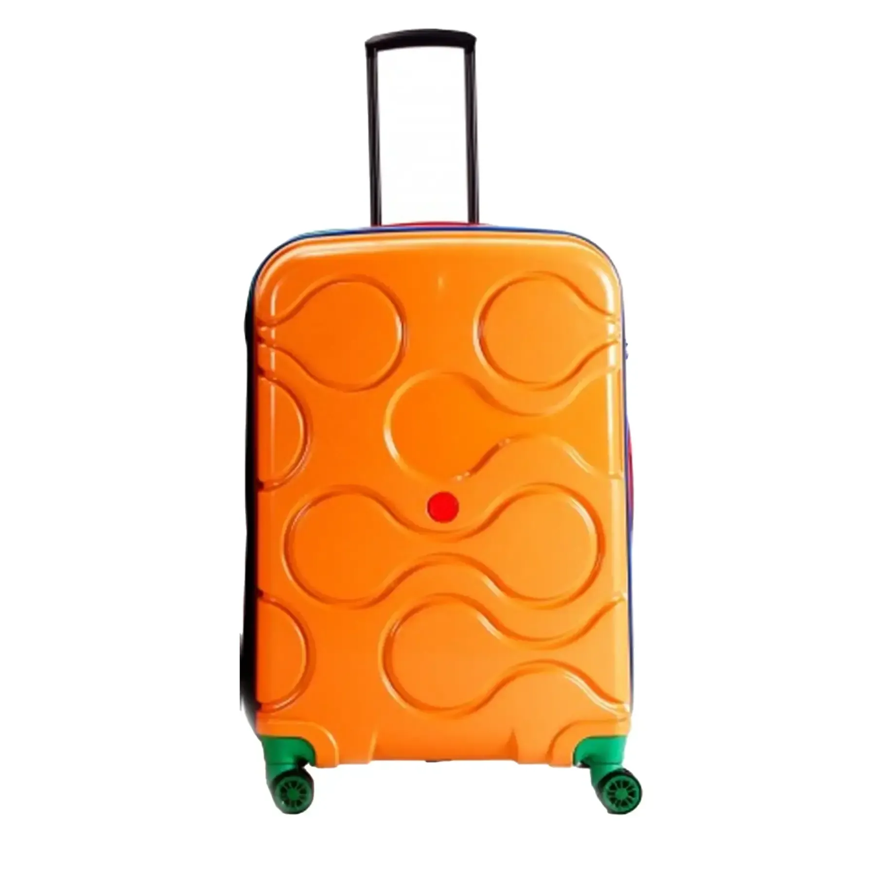 Valise polypropylène 55cm orange