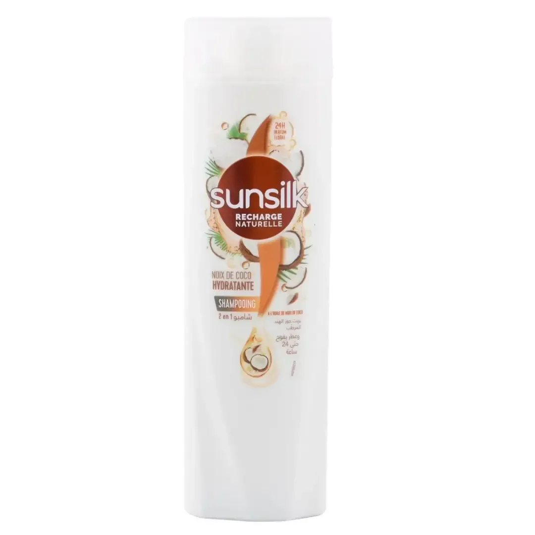 Shampooing à l'huile de noix de coco