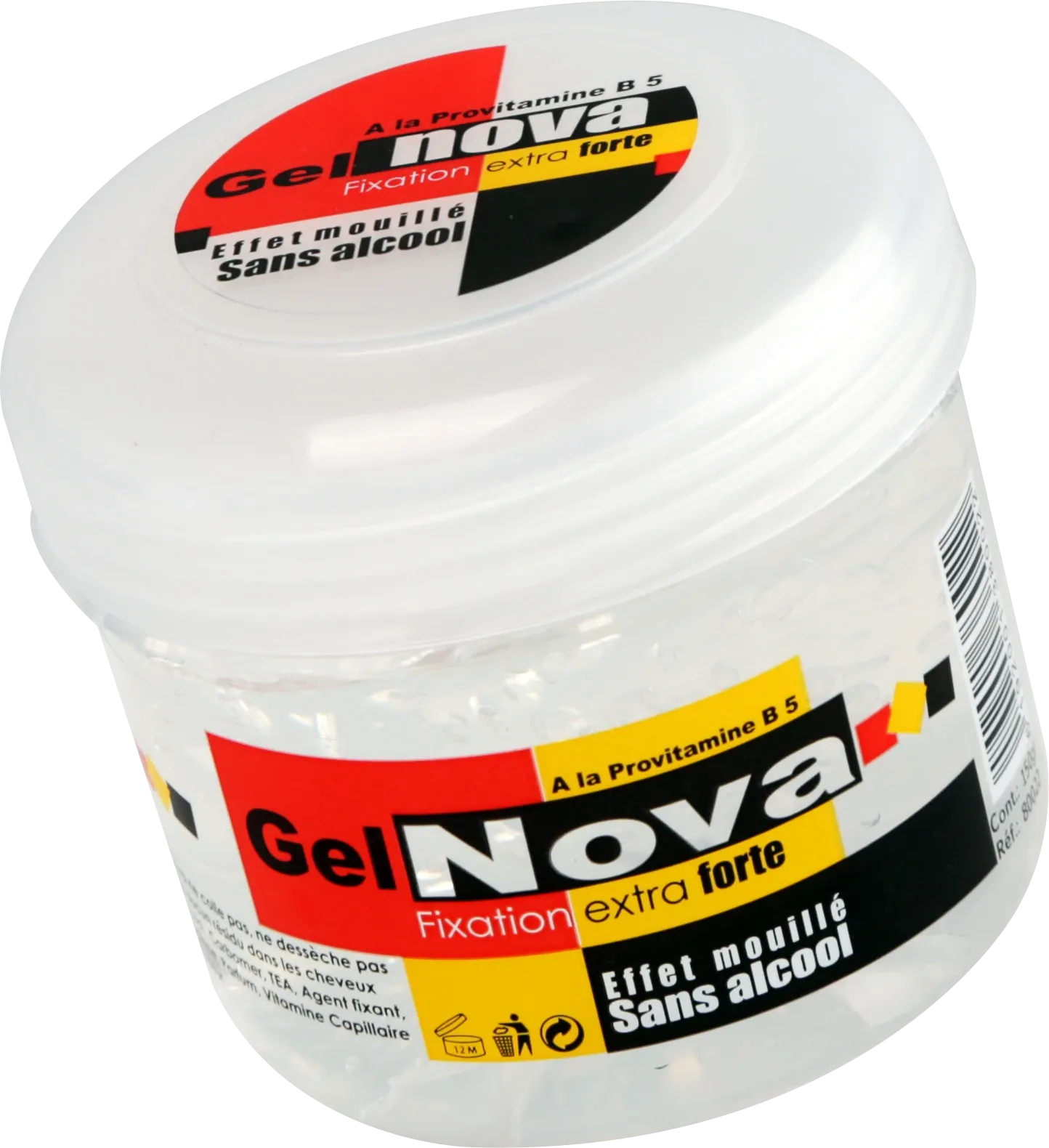 Gel fixation extra forte effet mouillé sans Alcool