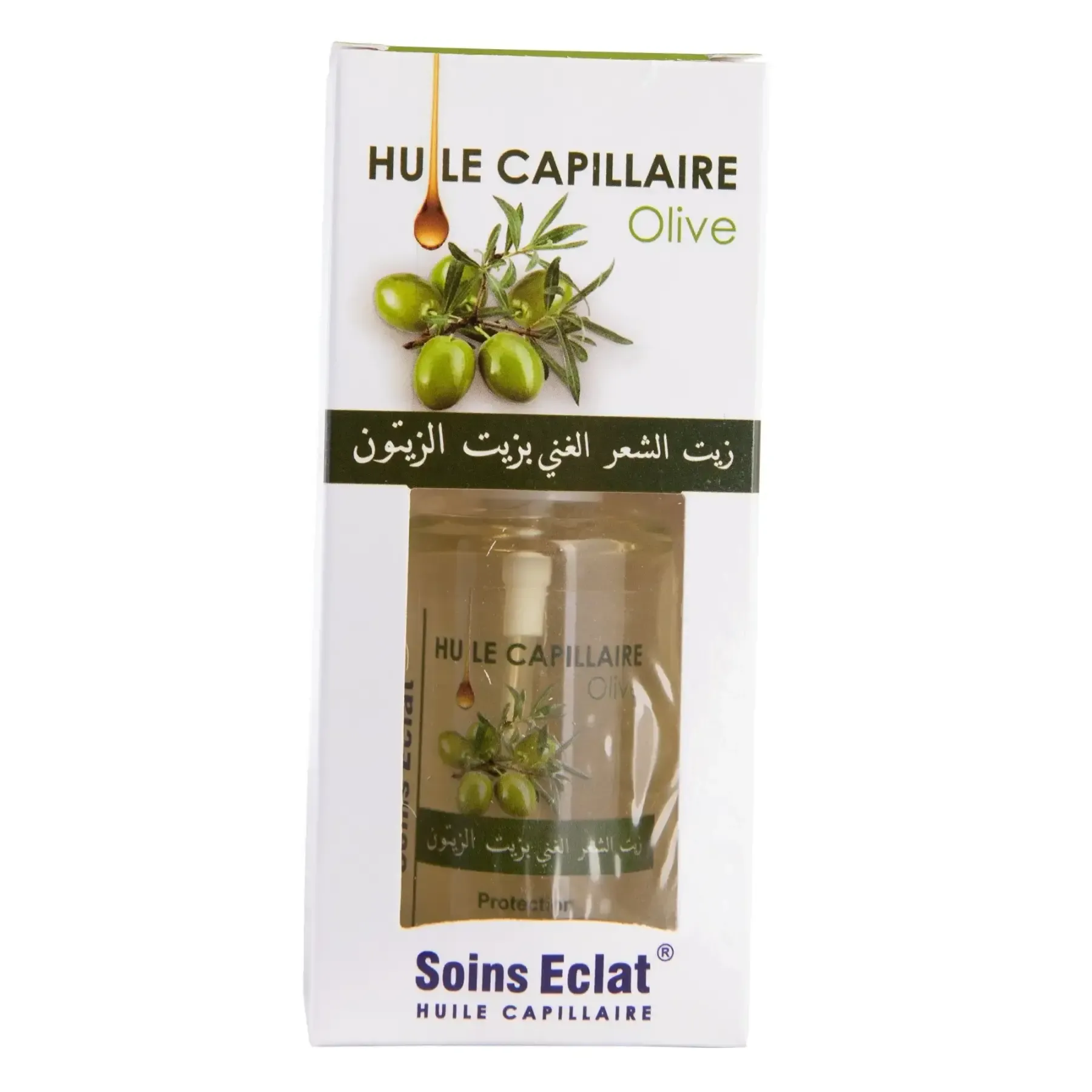 Huile capillaire d'olive