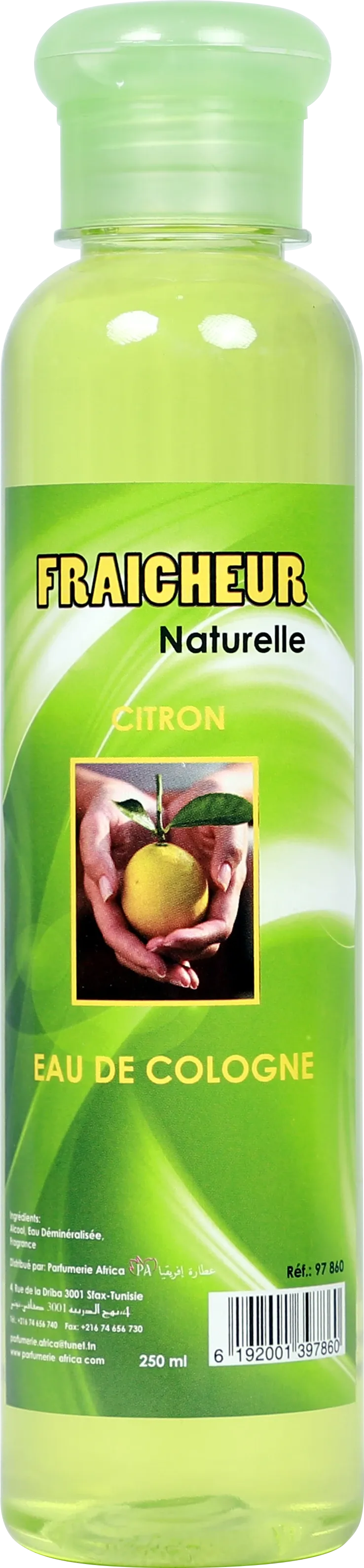 Eau de cologne fraicheur matin