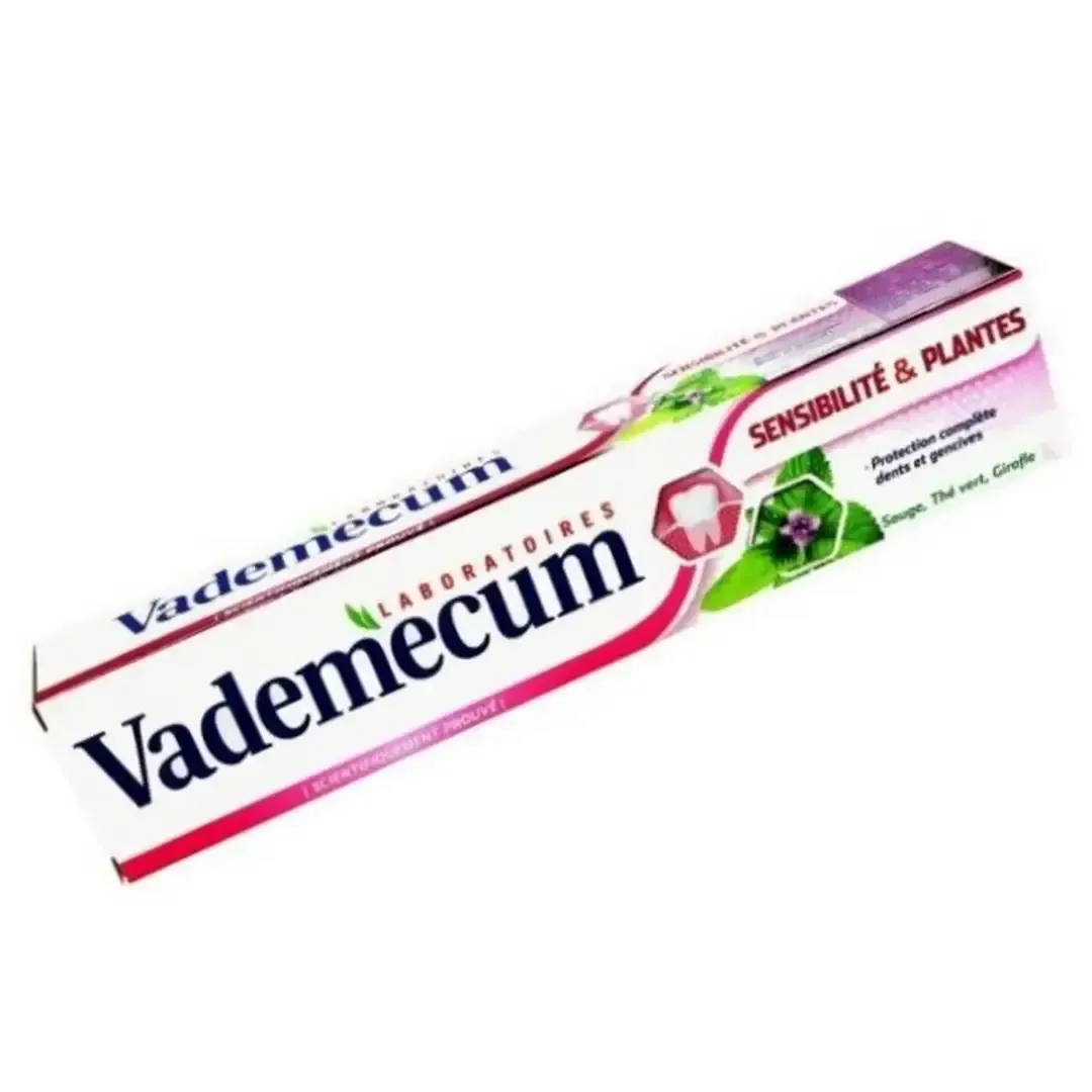 Dentifrice sensibilité et plantes