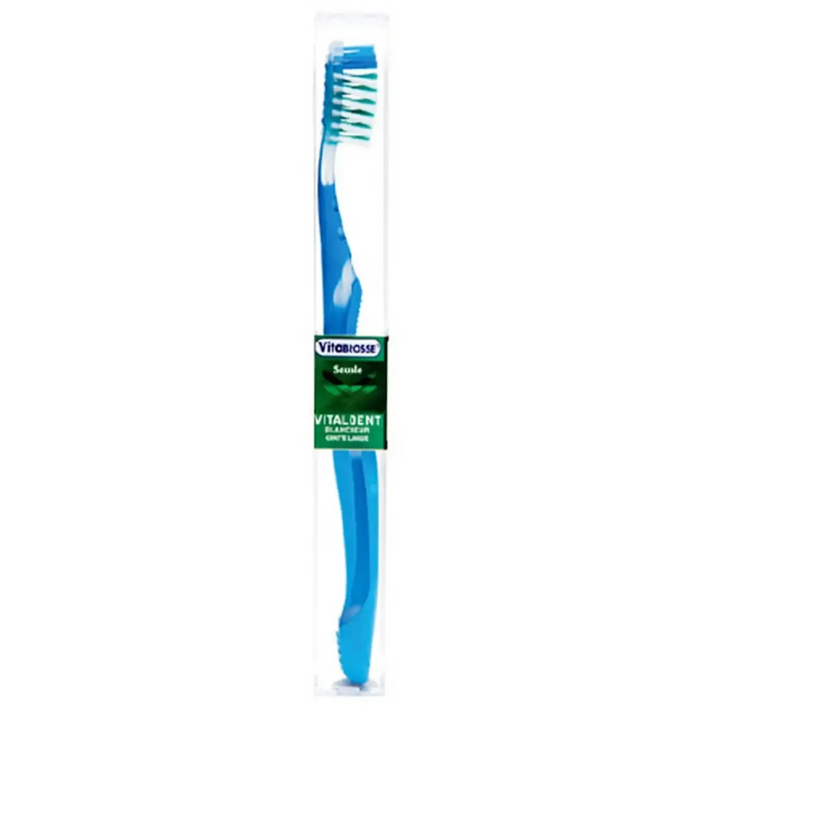 Brosse à dents blanche souple