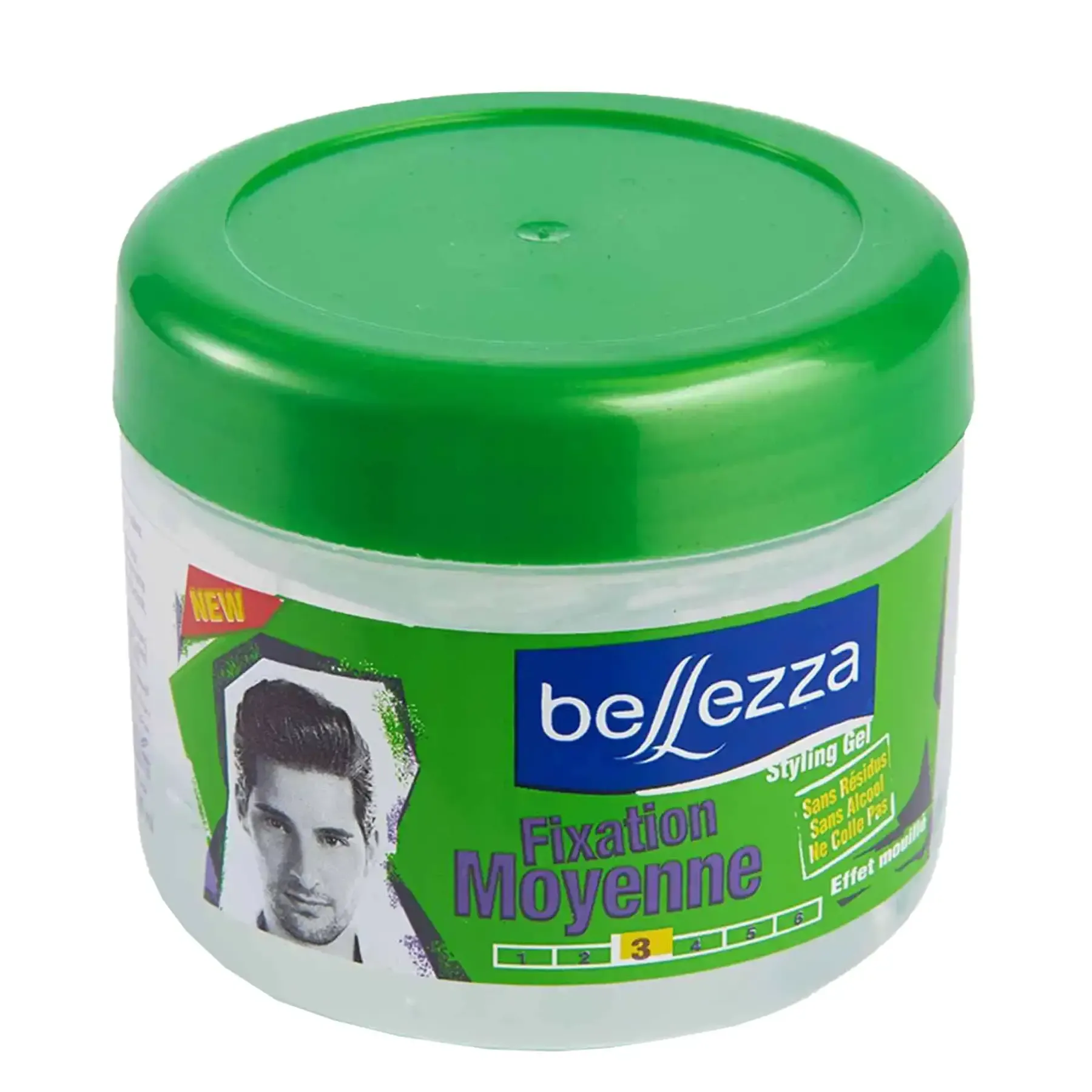 Gel coiffant fixation moyenne
