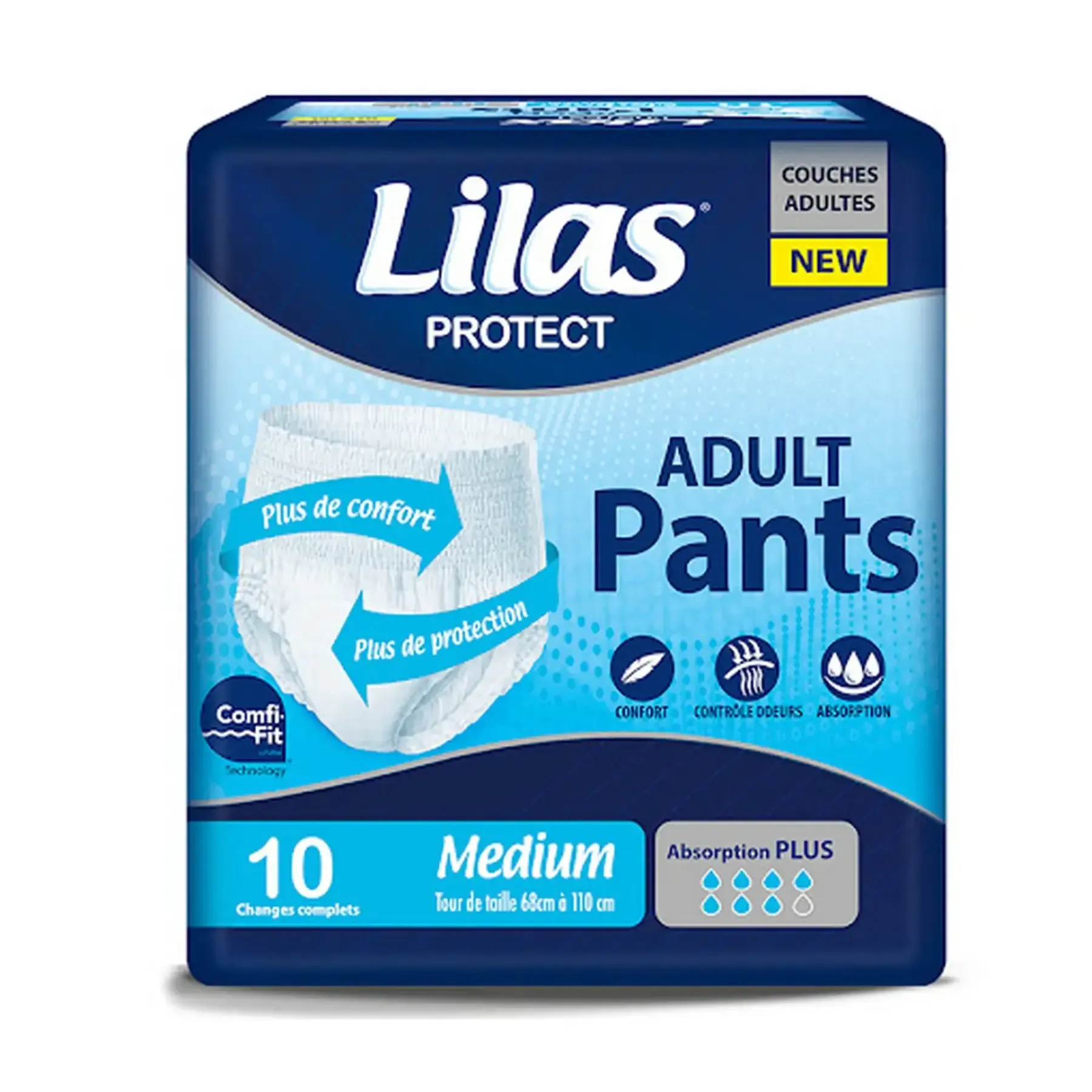 Couche adulte medium Lilas Protect