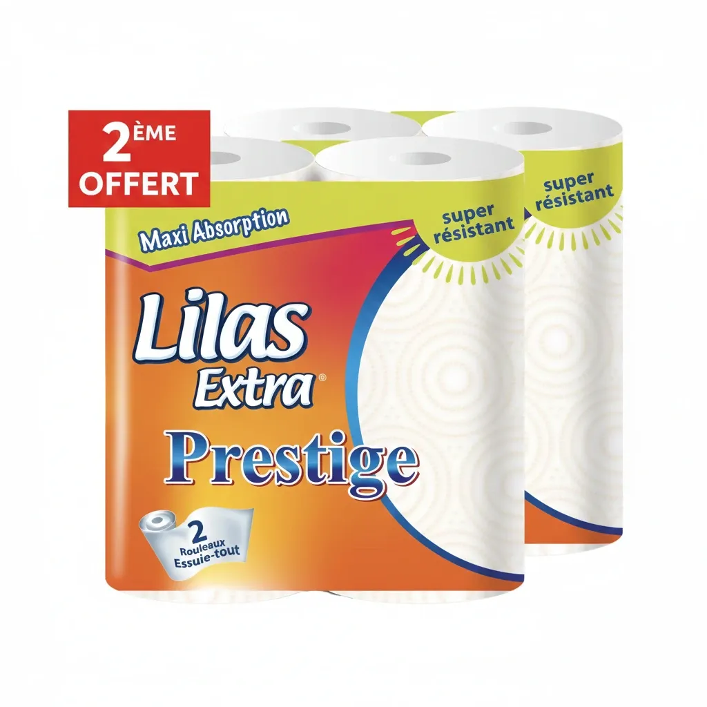 Essuie-tout Prestige – 2 rouleaux