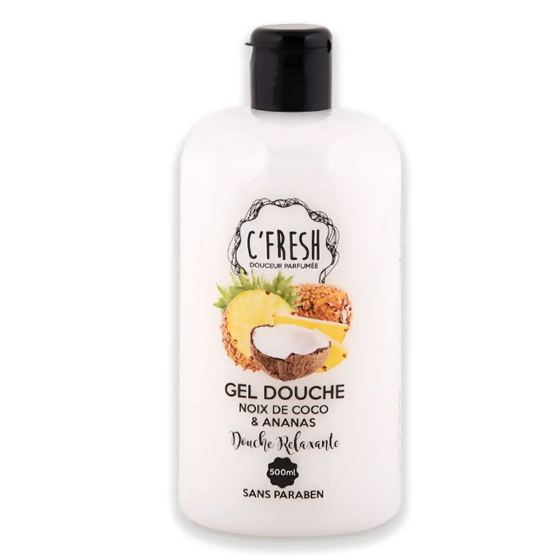 Gel douche noix de coco et ananas