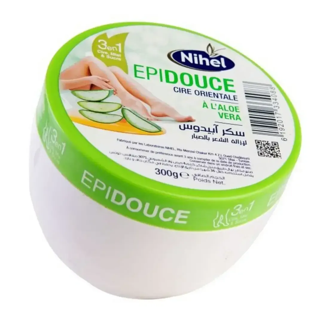 Sucre à épiler à l'aloe vera Épidouce