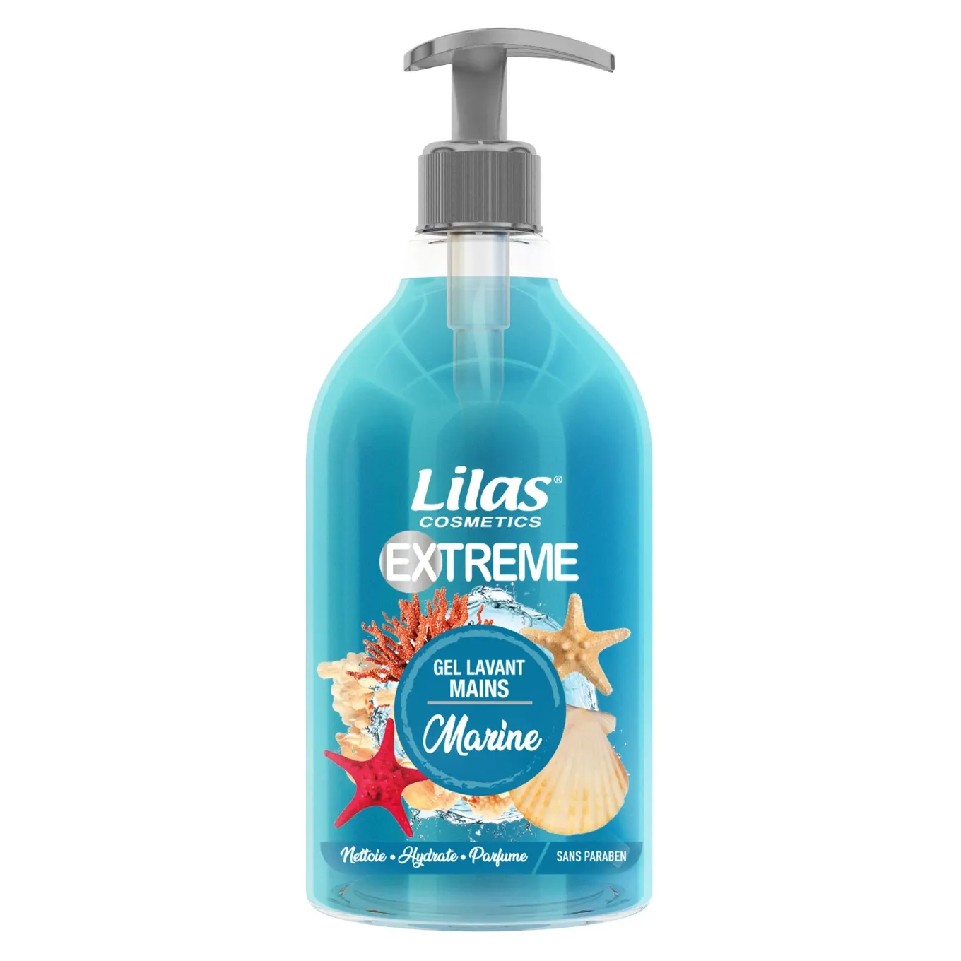 Gel lavant mains Marine