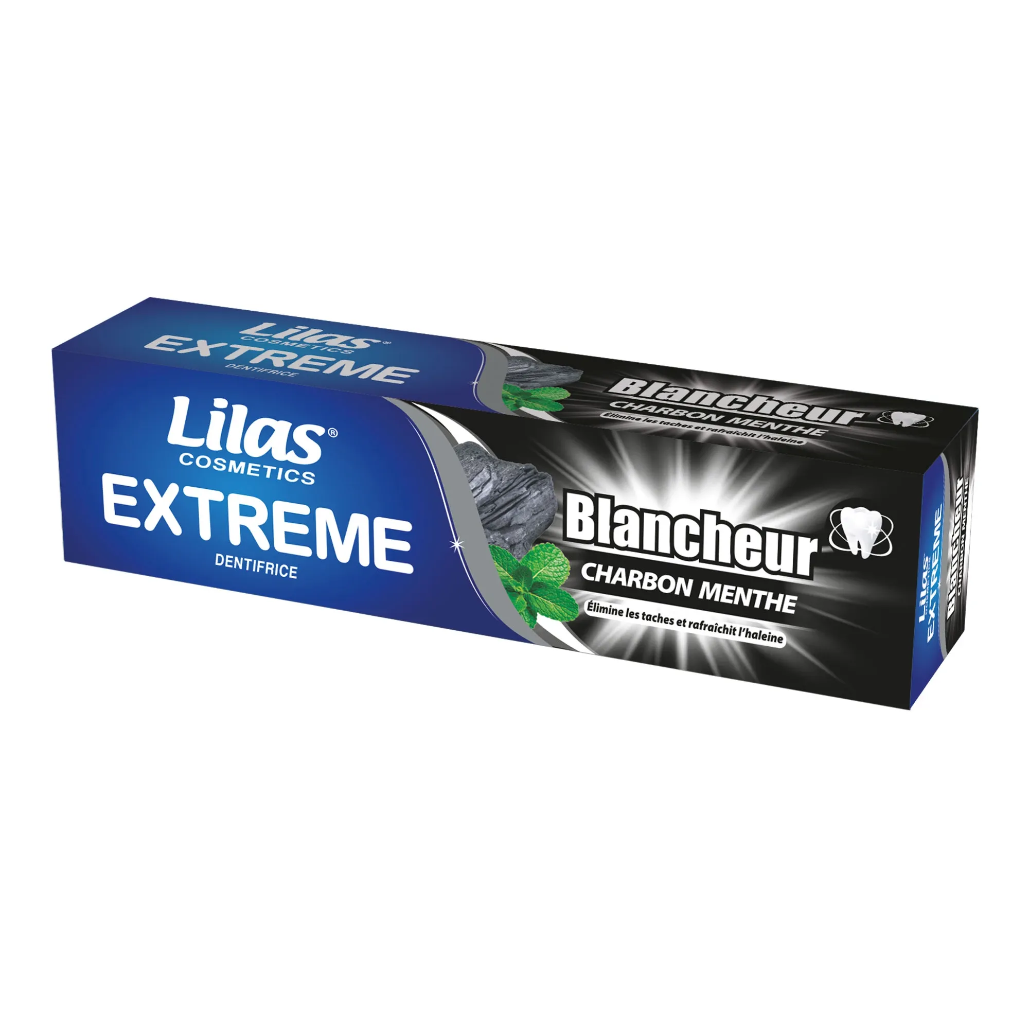Dentifrice Charbon et menthe