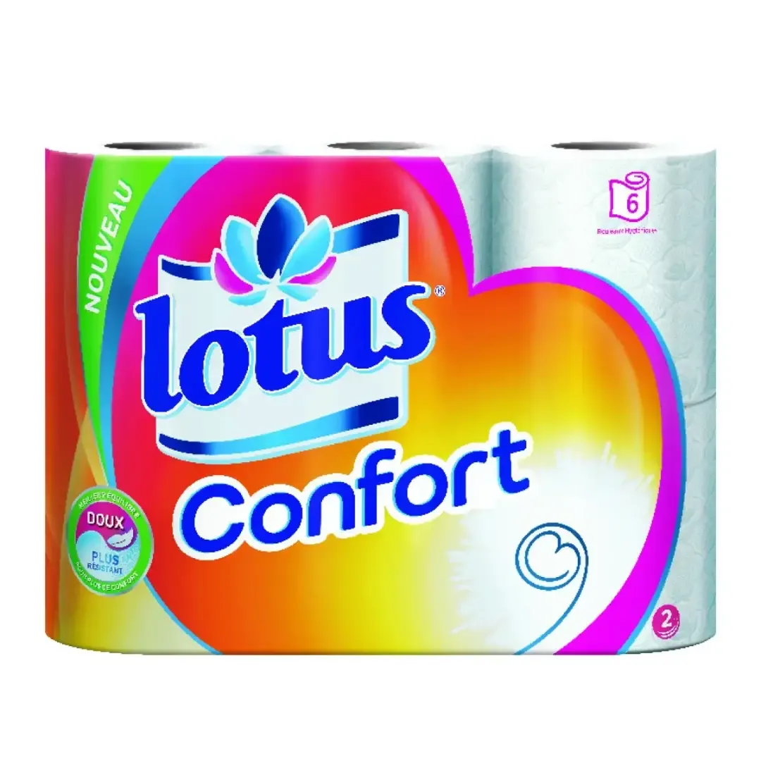 Papier hygiénique 2 plis Confort