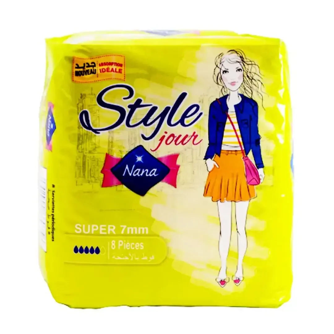 Serviettes hygiéniques Style Jour Super 7mm