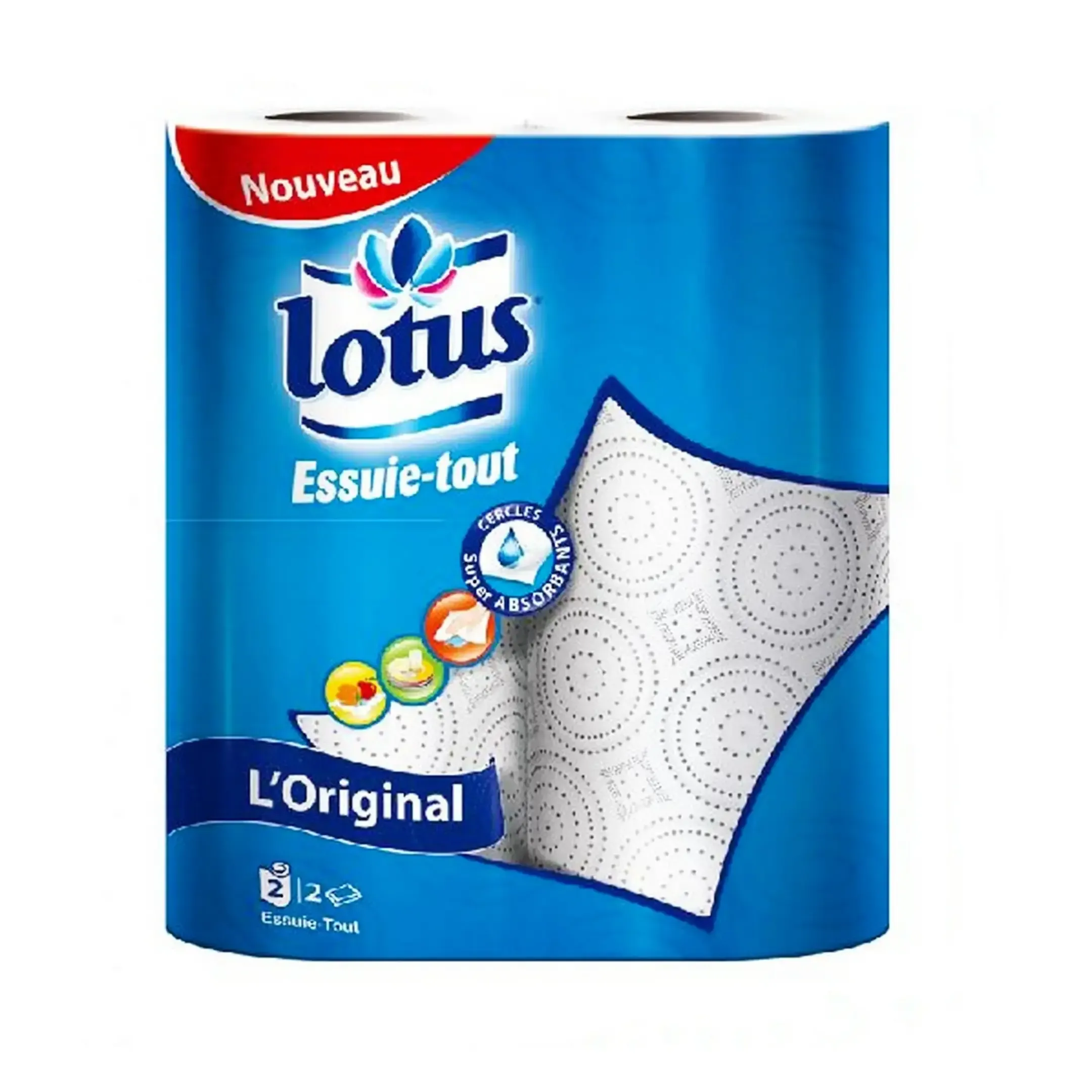 Essuie-tout extra blanc